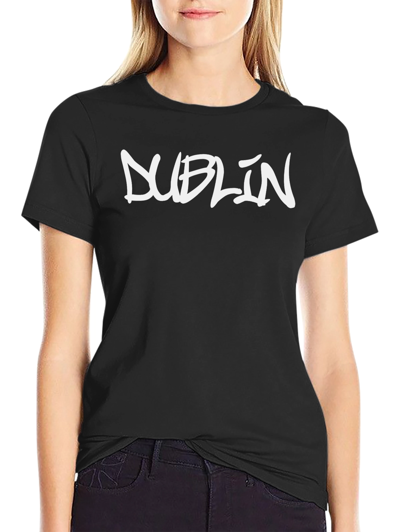 Dublin Graphic T-Shirt - Black