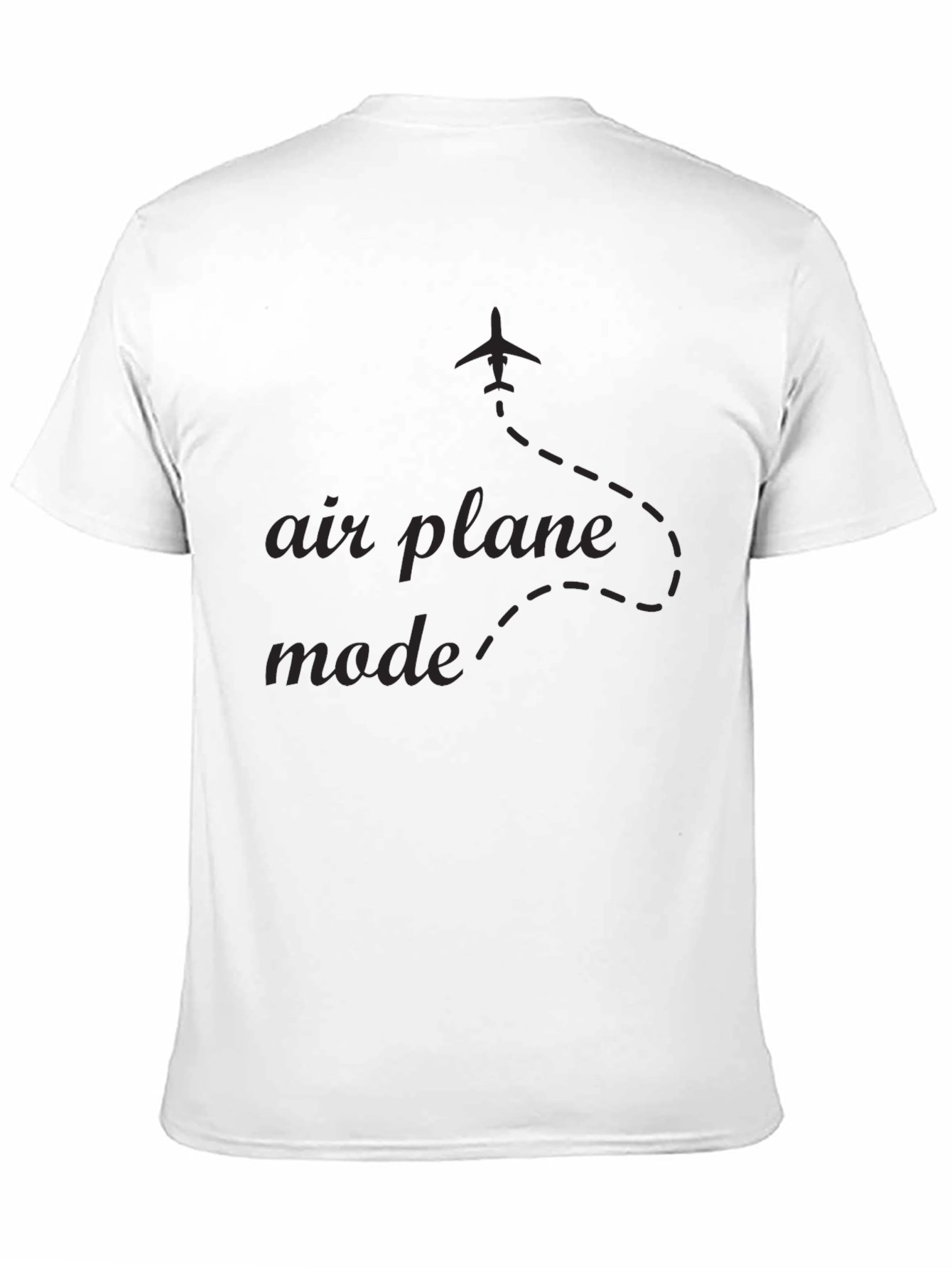 Airplane Mode Black T-Shirt