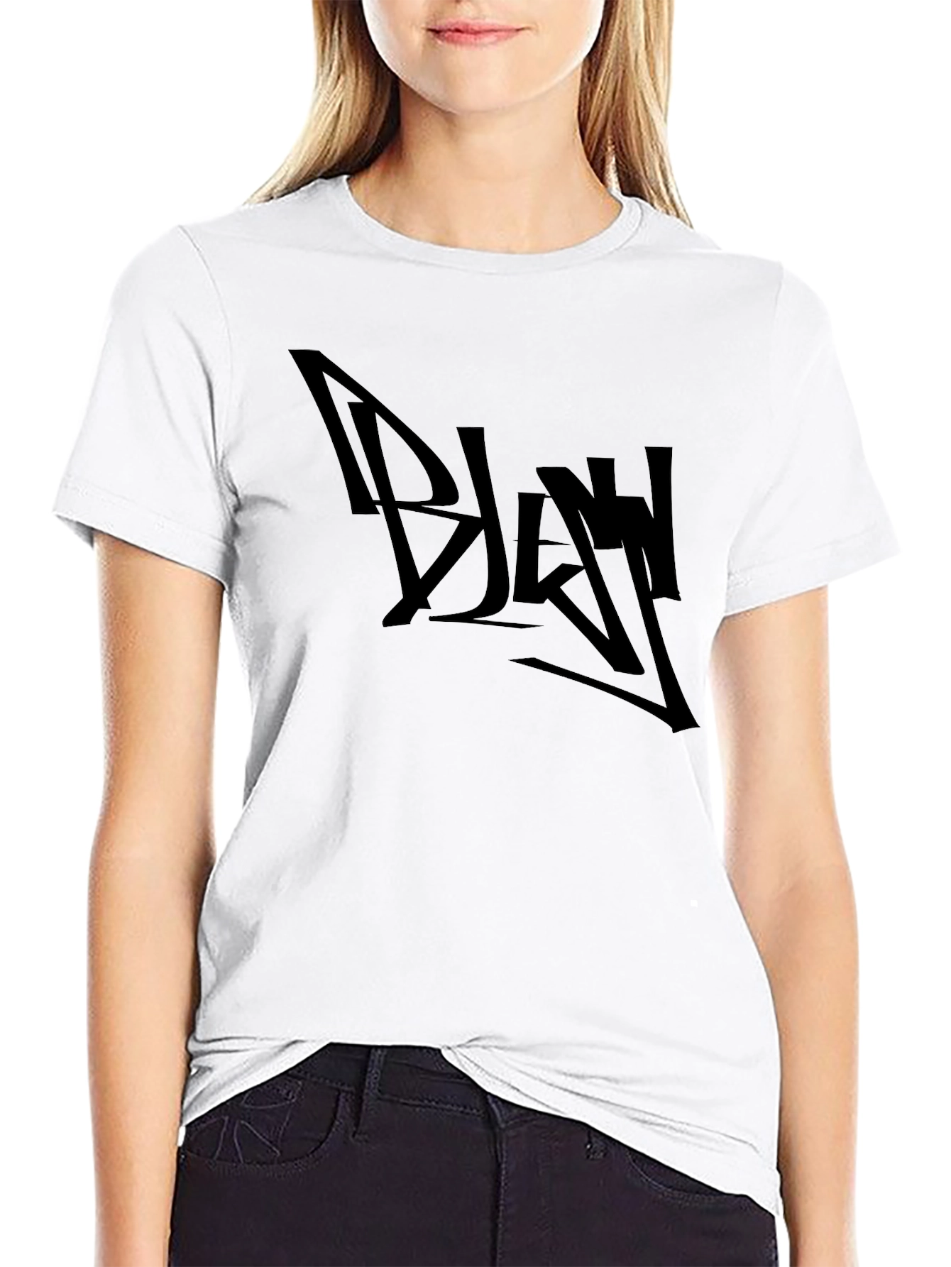 Black Blah Graphic Tee - Streetwear Style