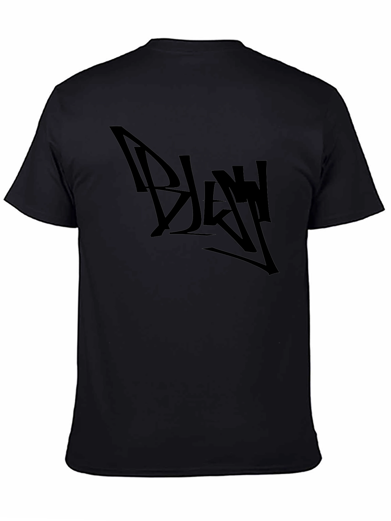 Black Blah Graphic Tee - Streetwear Style