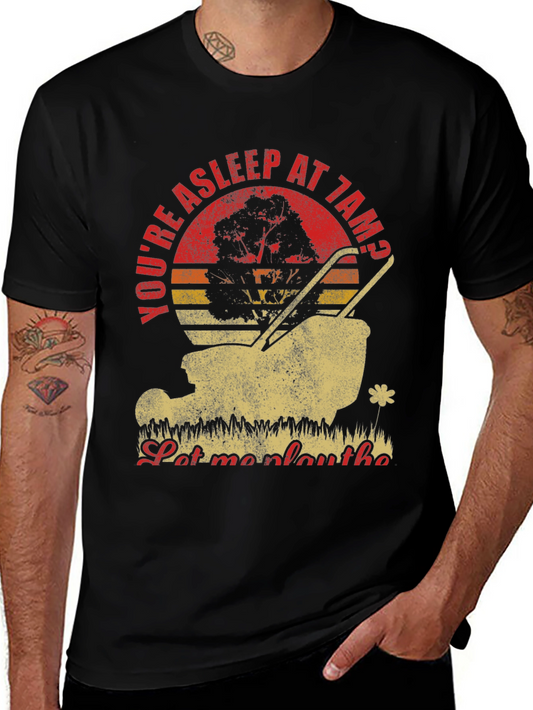 Funny Landscaping T-Shirt - Let Me Play