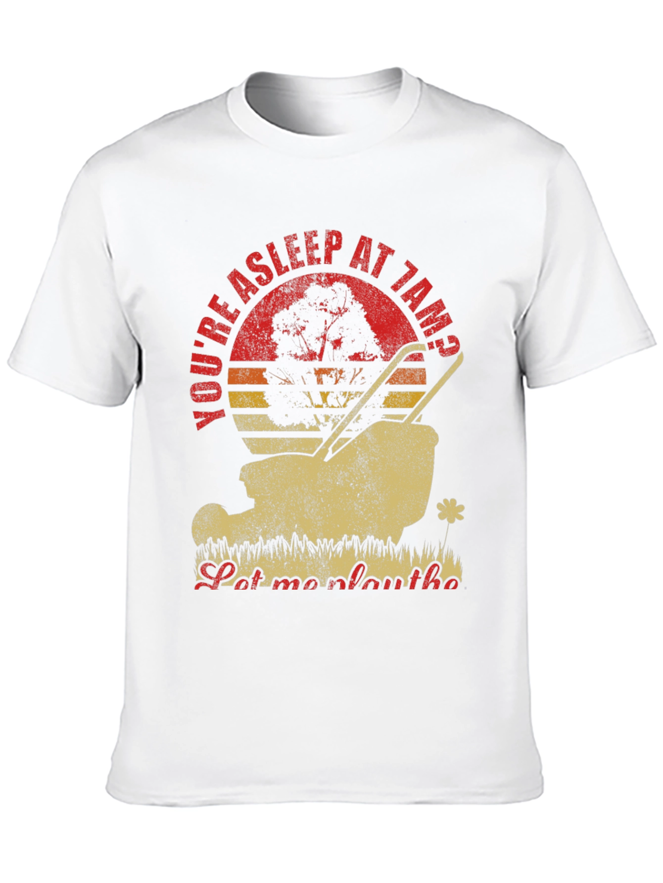 Funny Landscaping T-Shirt - Let Me Play