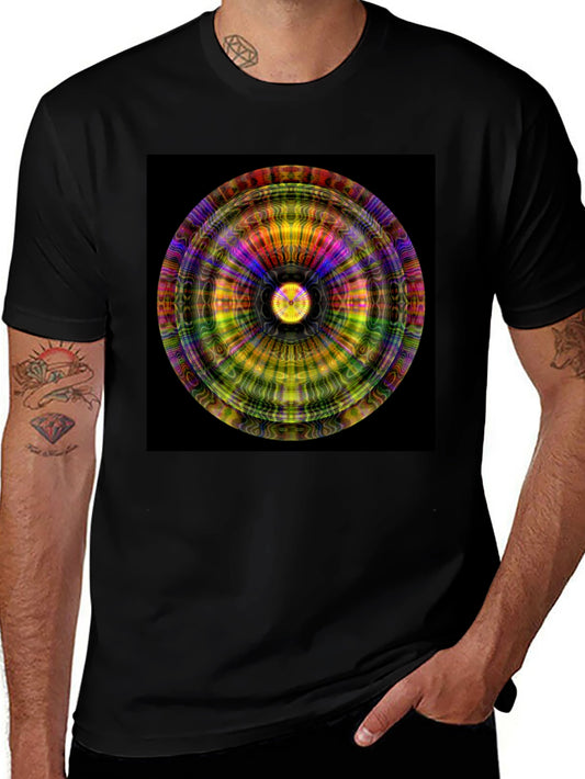 Psychedelic Mandala Graphic Tee