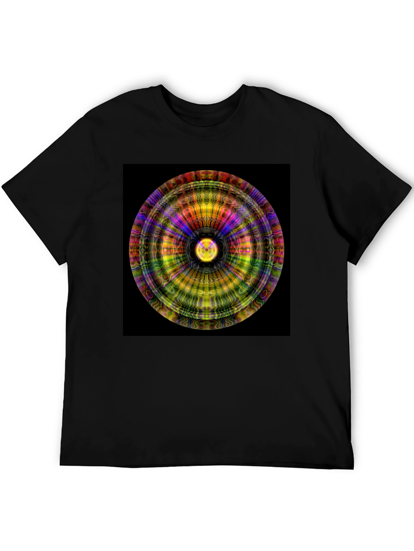 Psychedelic Mandala Graphic Tee