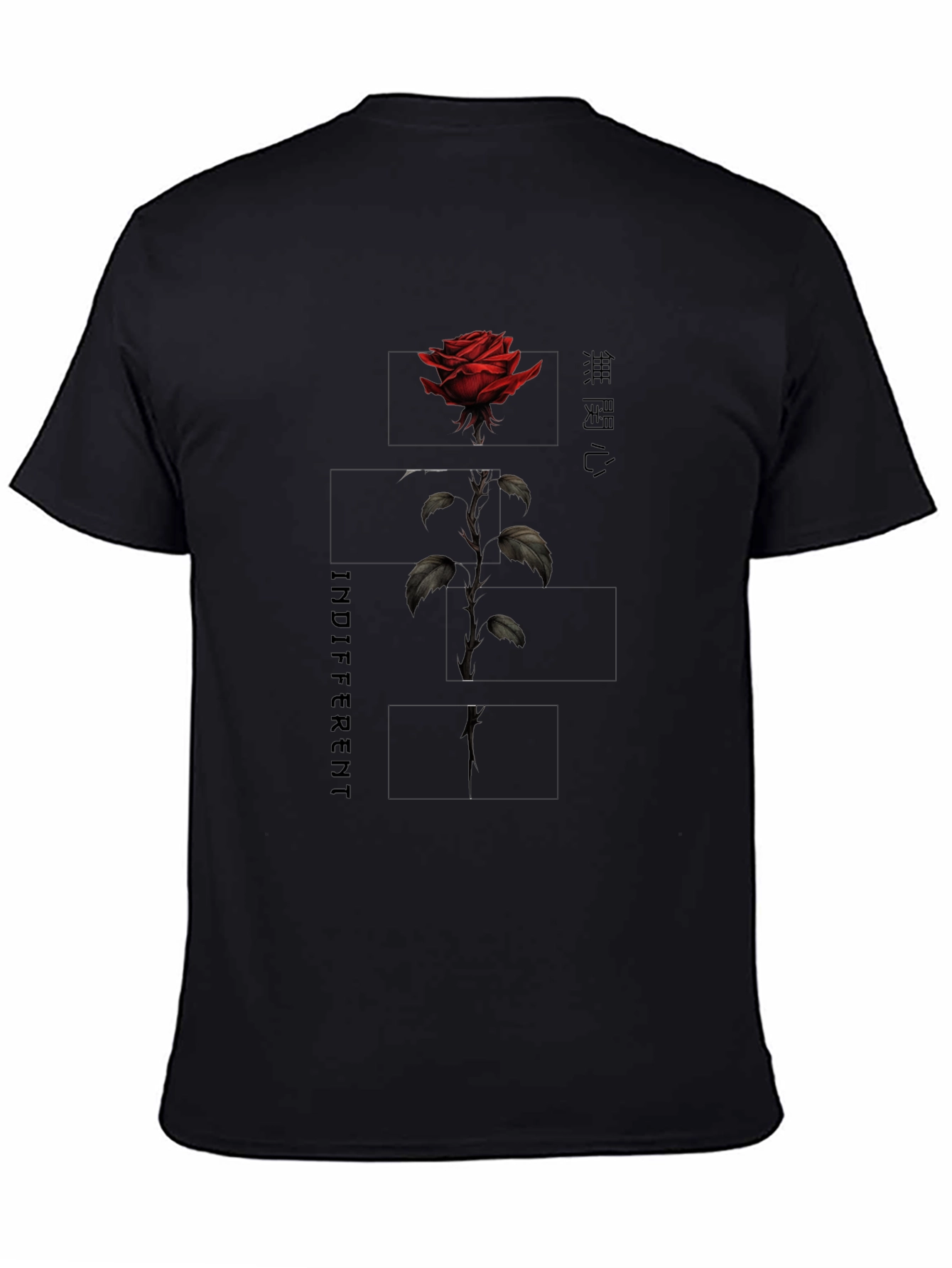 Indifferent Rose Graphic Tee