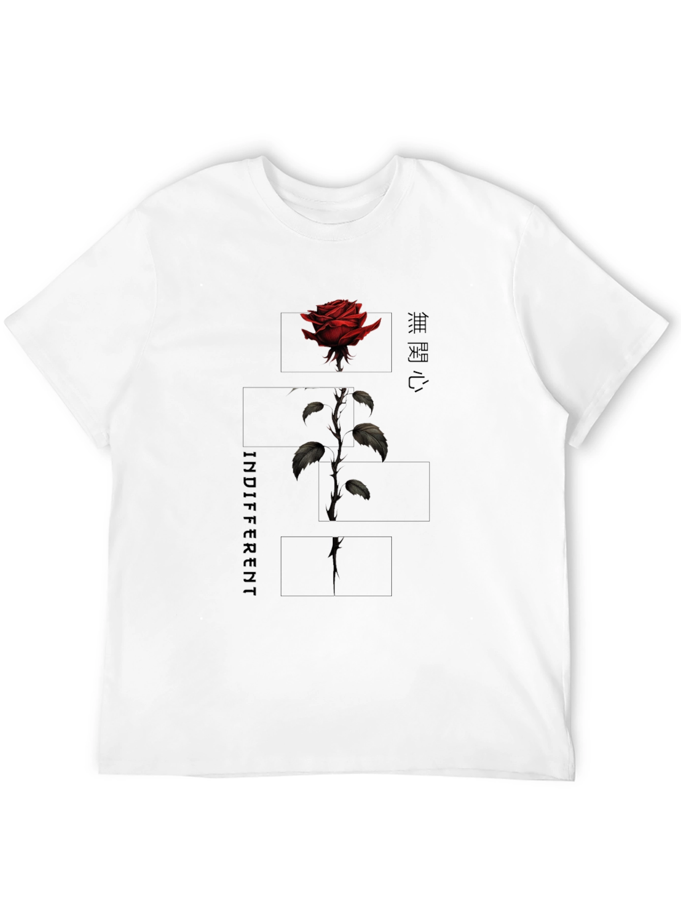 Indifferent Rose Graphic Tee