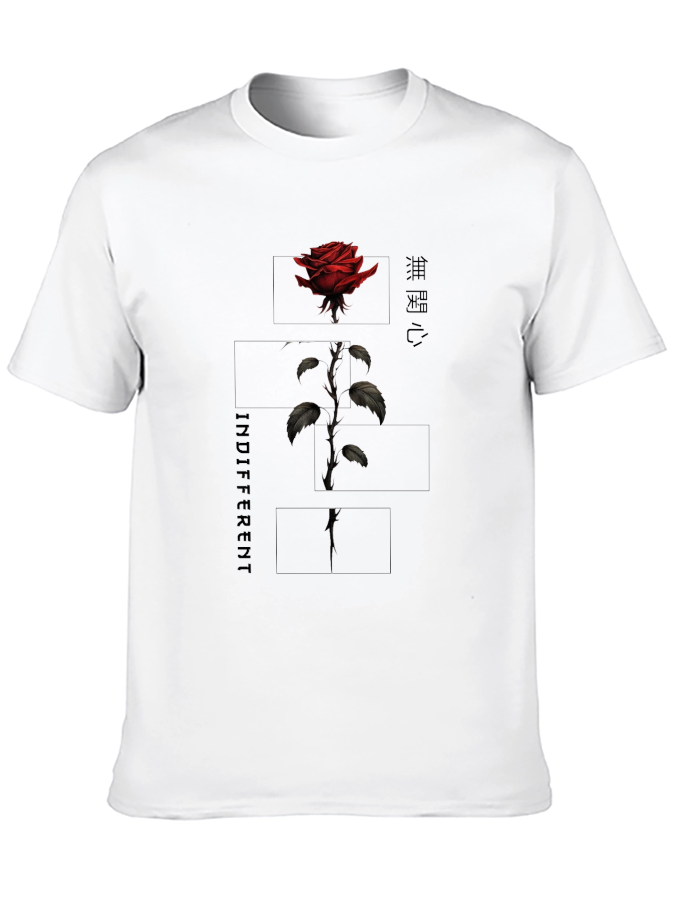 Indifferent Rose Graphic Tee