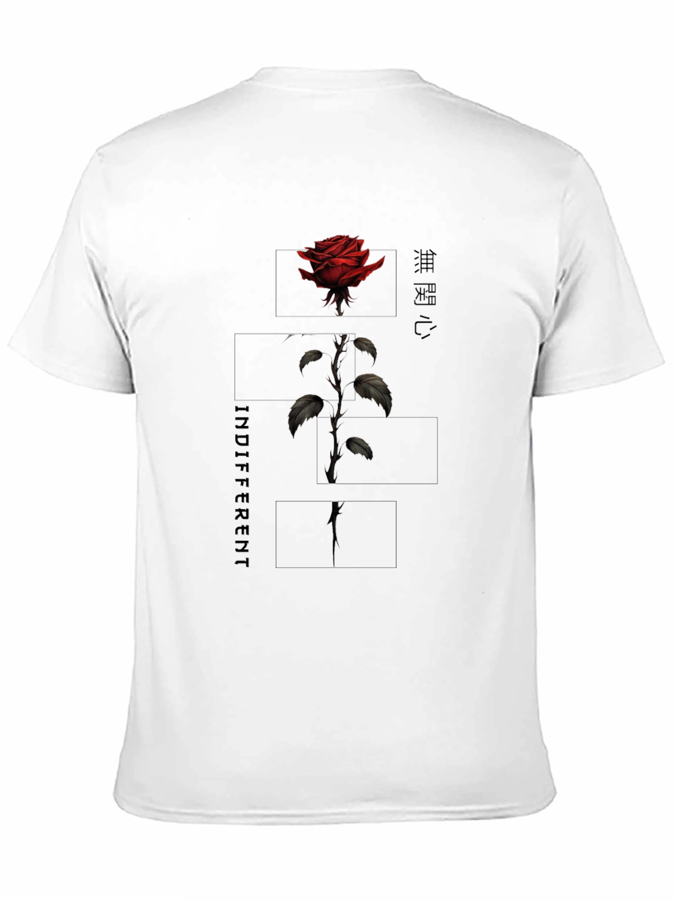 Indifferent Rose Graphic Tee