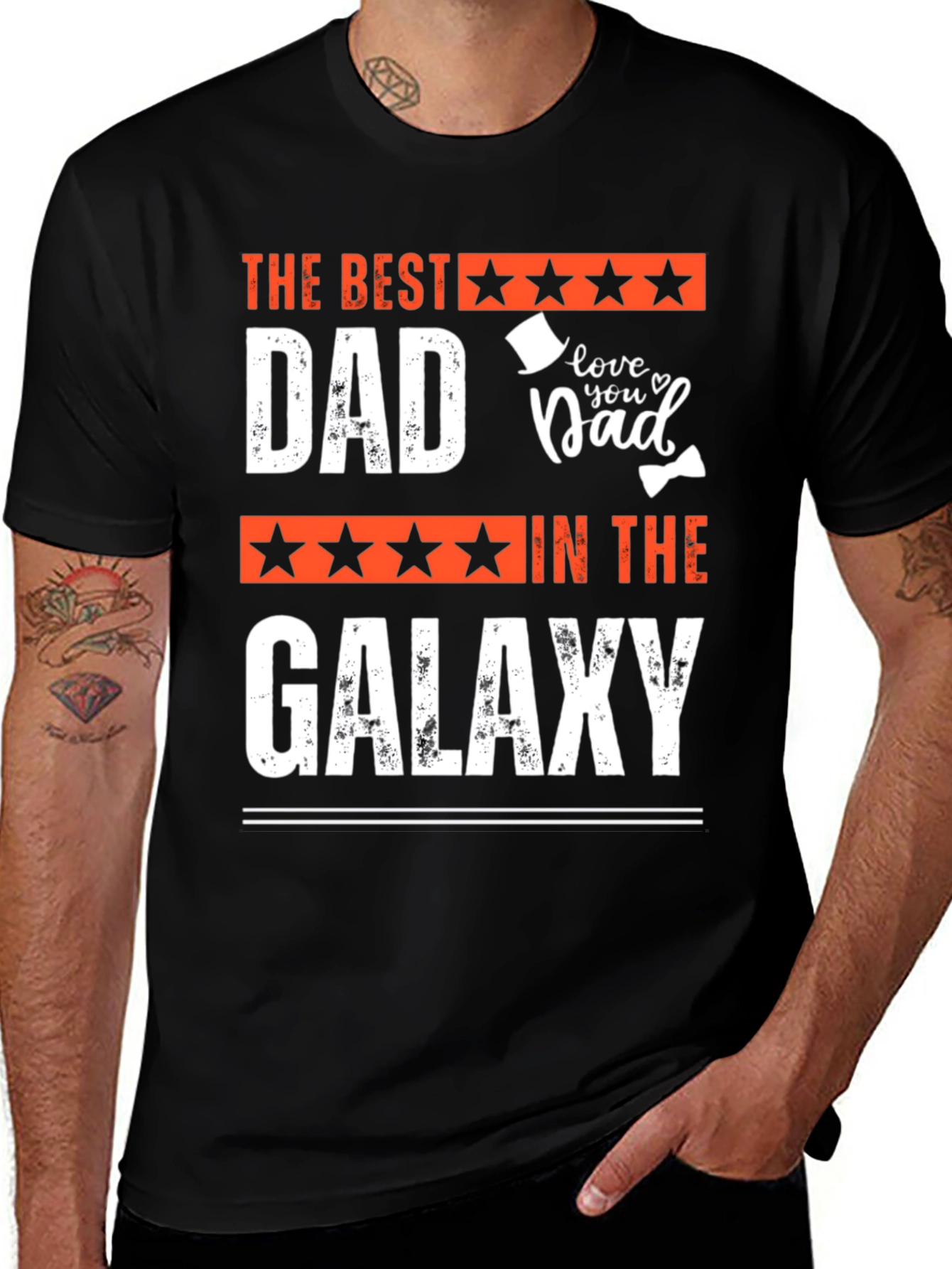 Best Dad in the Galaxy T-Shirt