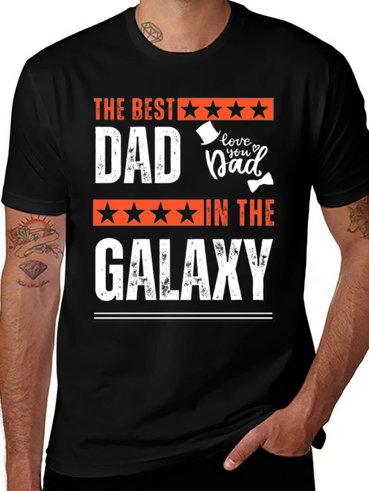 Best Dad in the Galaxy T-Shirt
