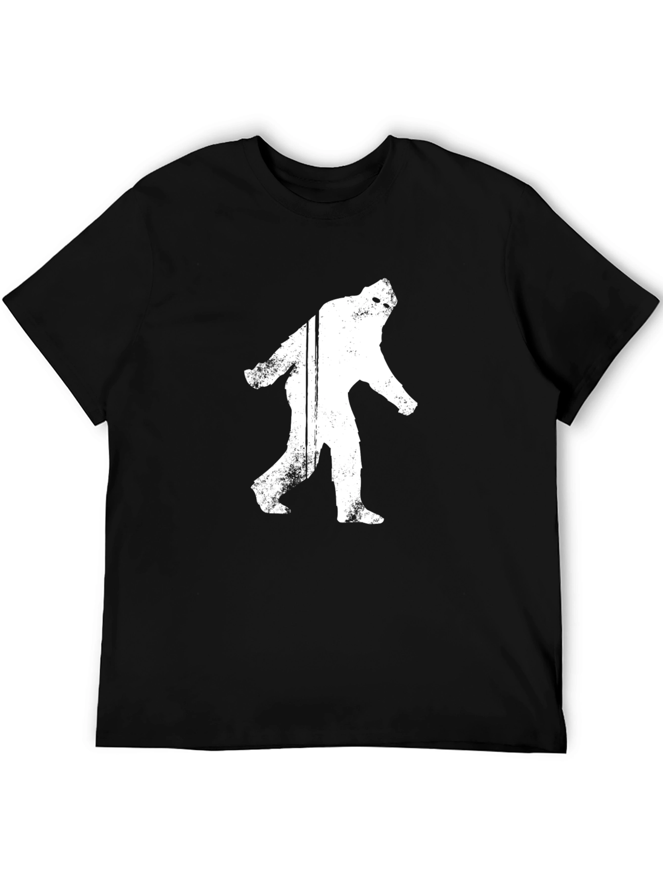 Bigfoot Silhouette Black T-Shirt