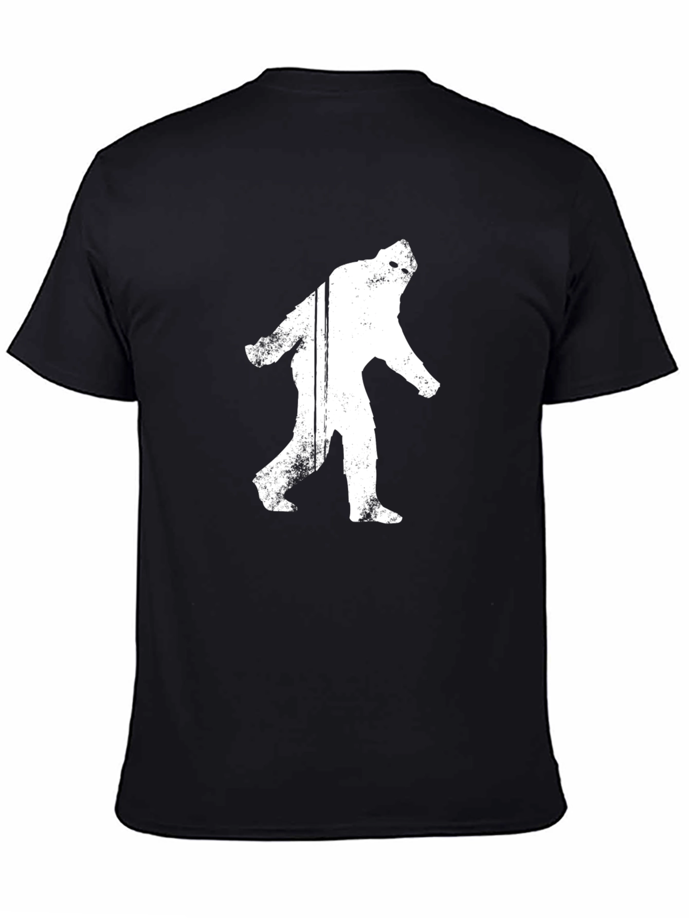 Bigfoot Silhouette Black T-Shirt