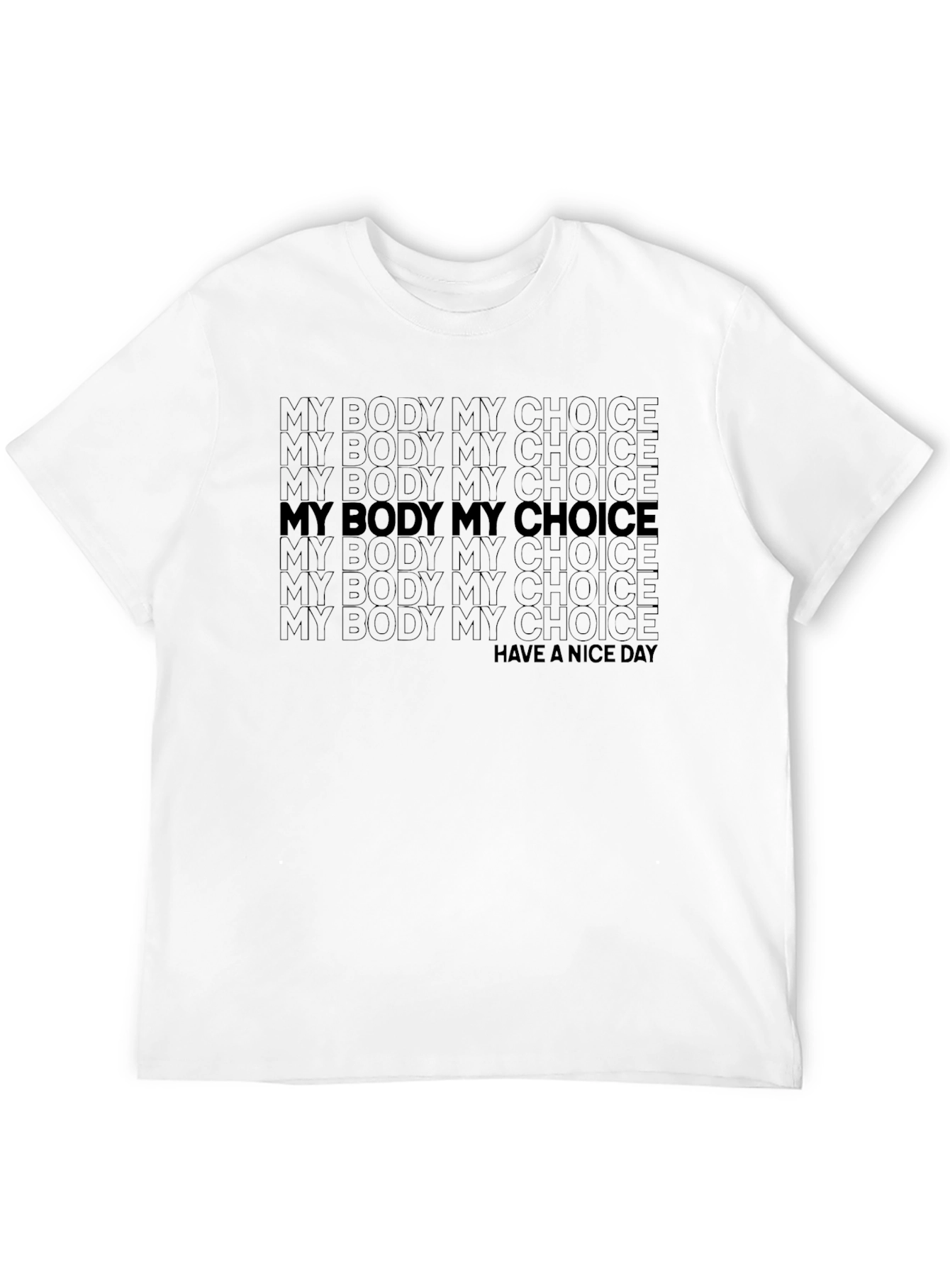 My Body My Choice Graphic Tee - Pro-Choice T-Shirt