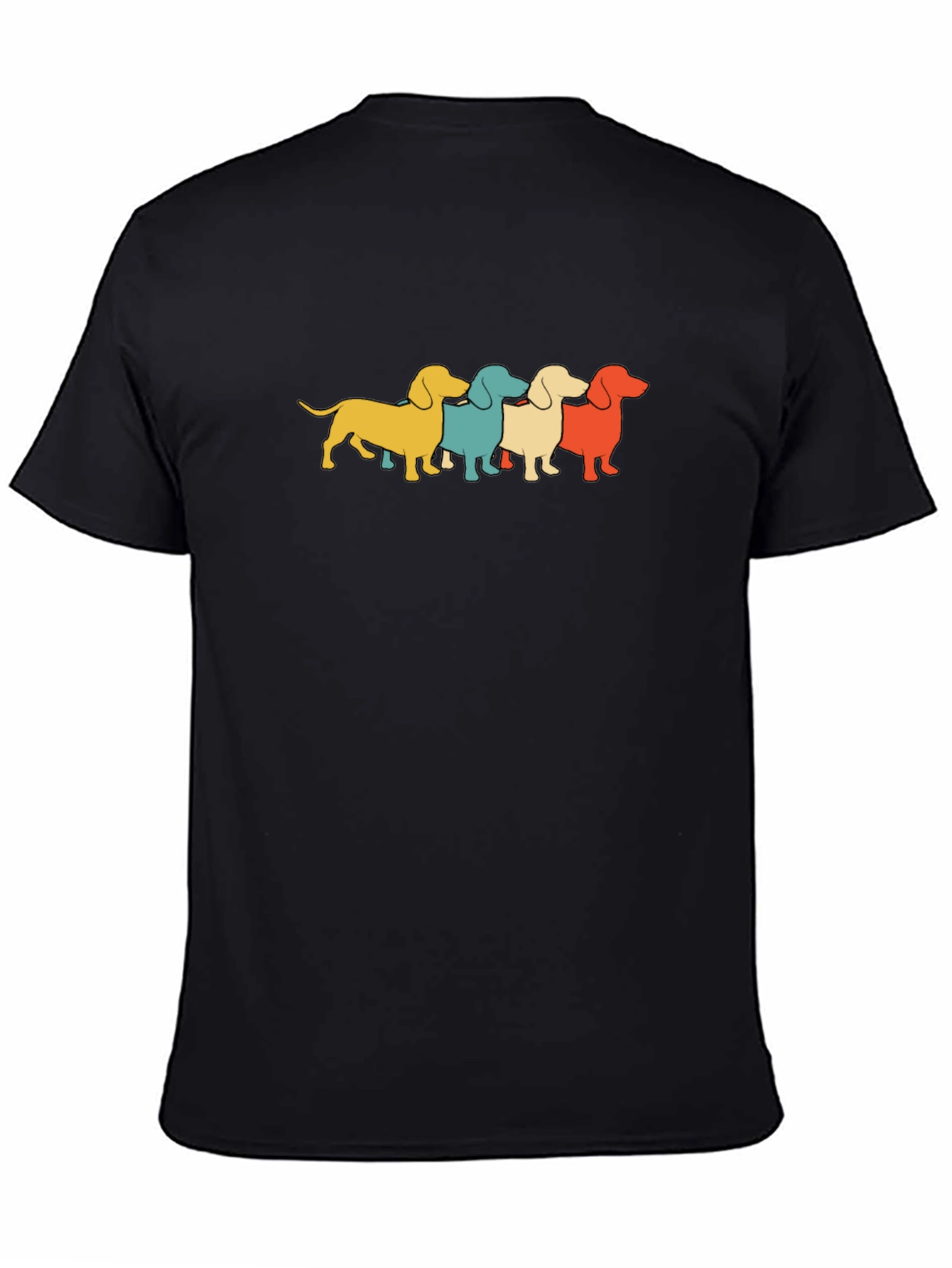 Retro Dachshund T-Shirt - Cute Dog Tee