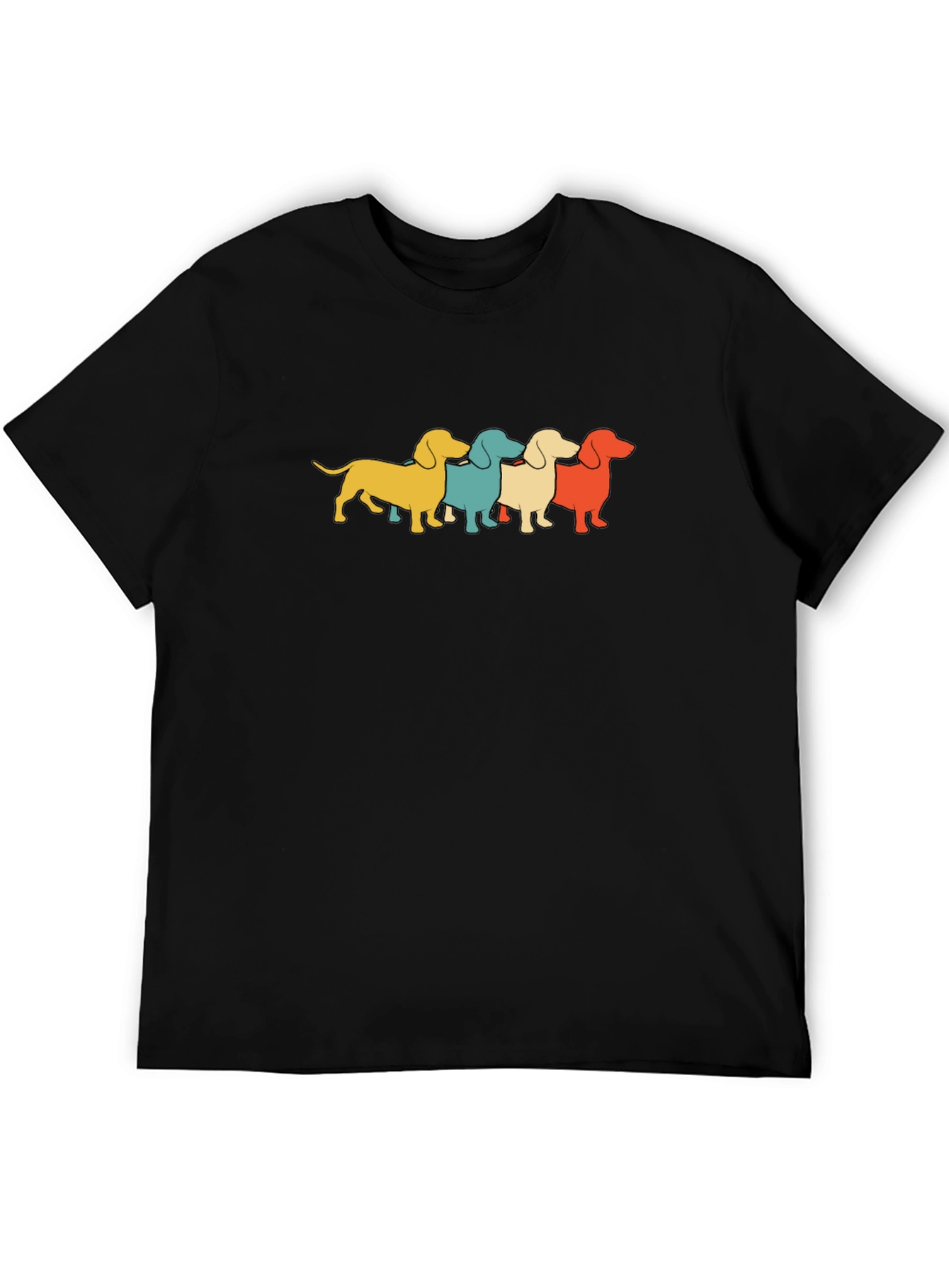 Retro Dachshund T-Shirt - Cute Dog Tee