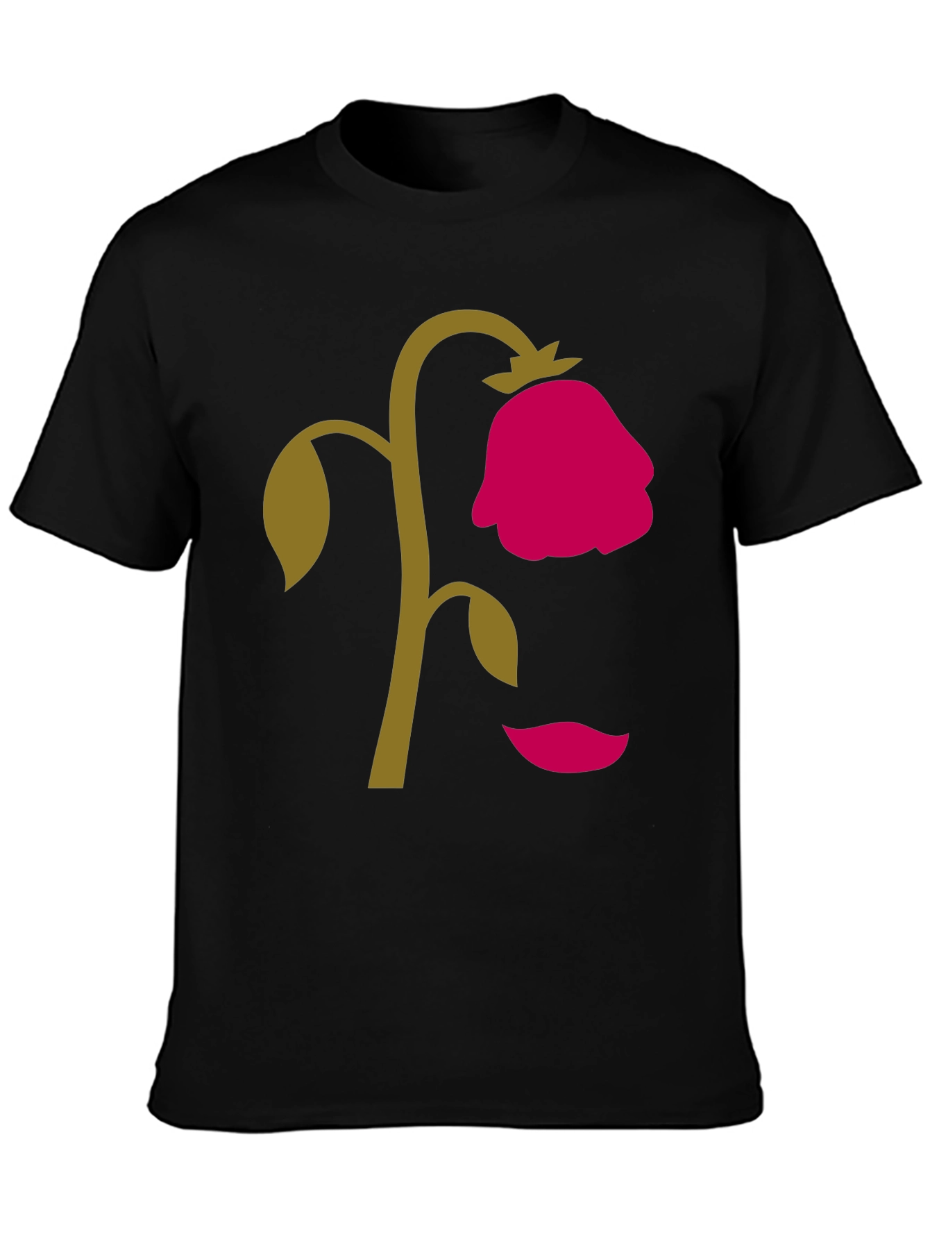 Wilted Rose Graphic T-Shirt - Unique Design