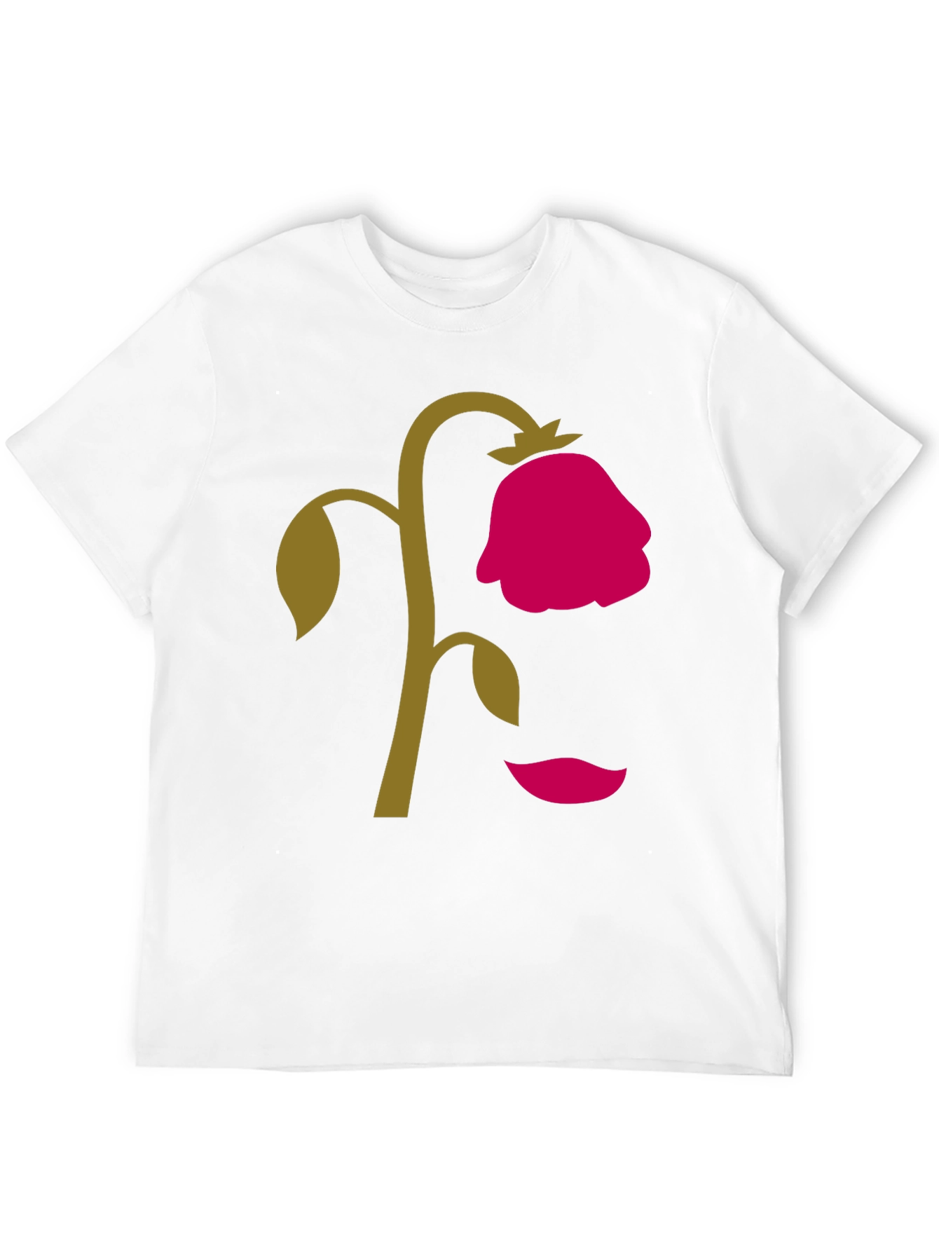 Wilted Rose Graphic T-Shirt - Unique Design