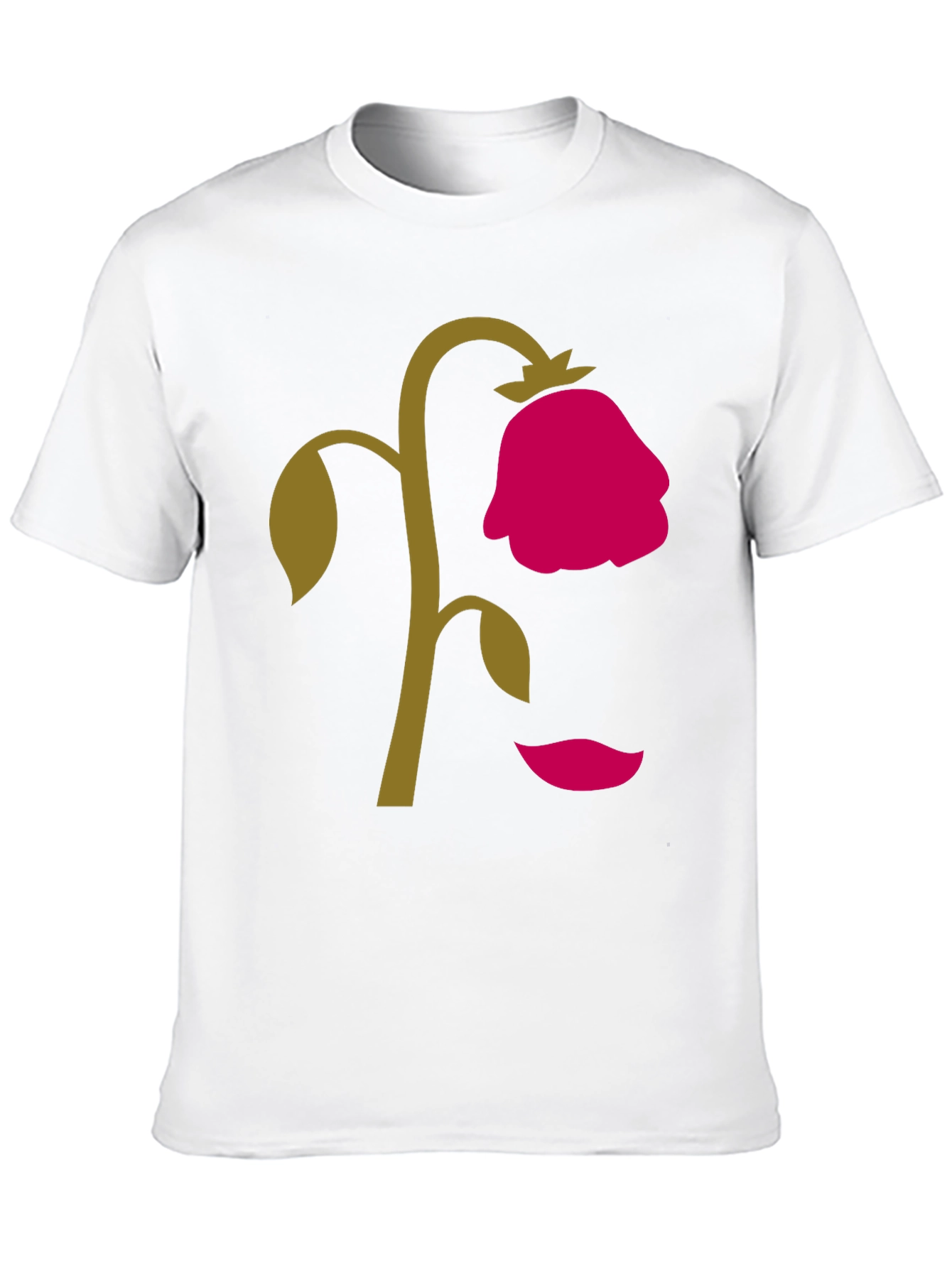Wilted Rose Graphic T-Shirt - Unique Design