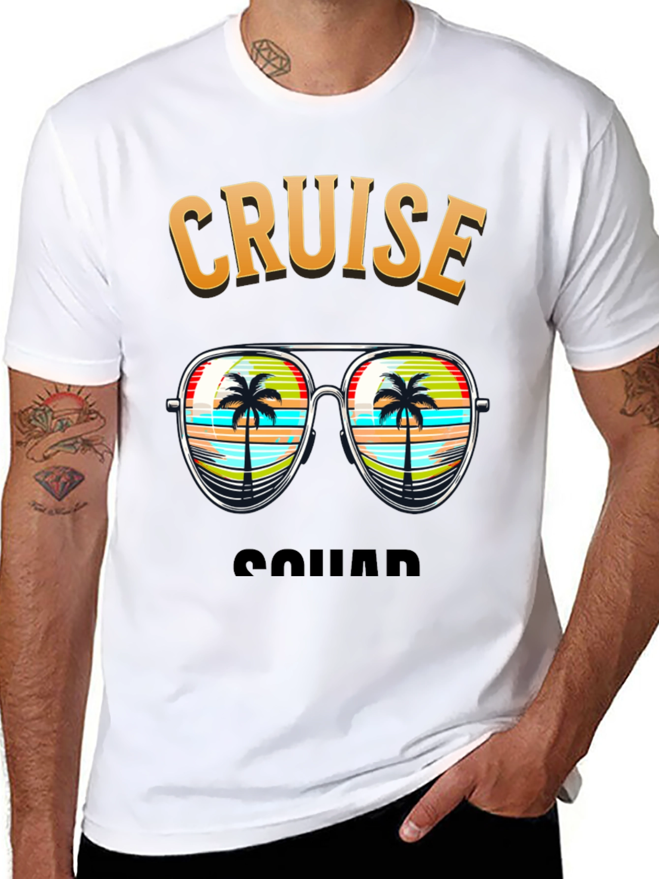 Cruise Squad Graphic Tee - Vacation Vibes