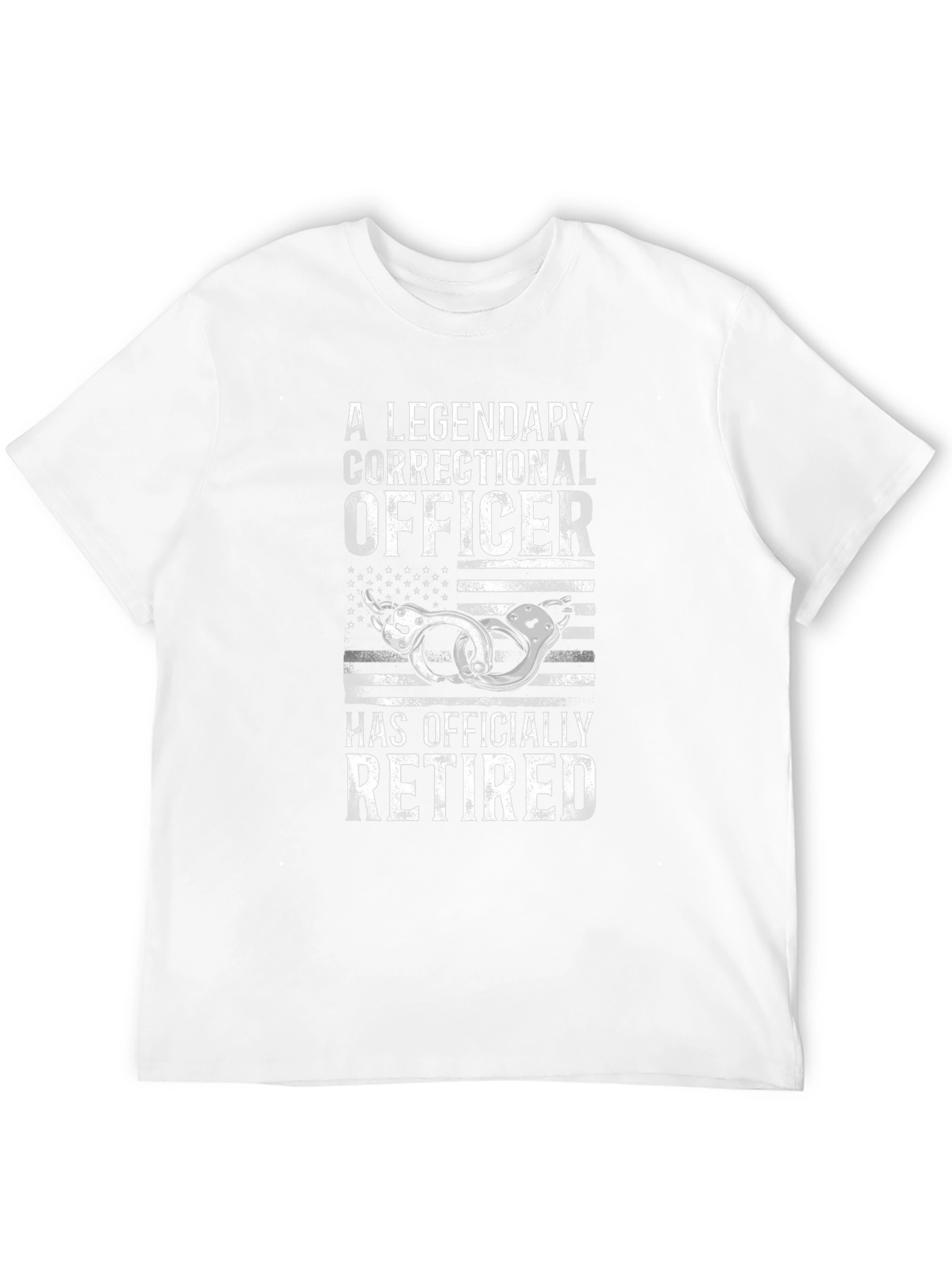 Retired Correctional Officer Graphic T-Shirt