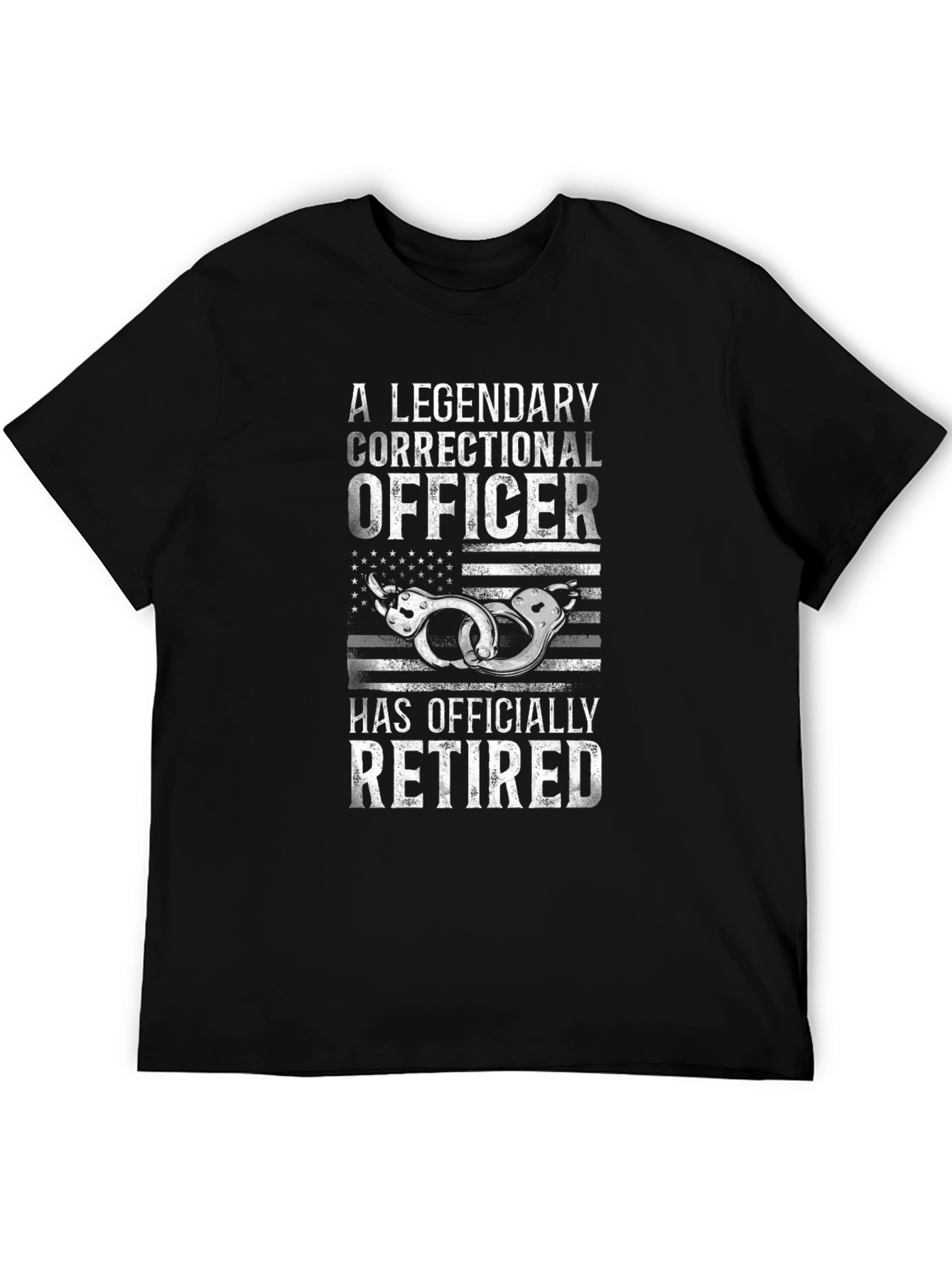 Retired Correctional Officer Graphic T-Shirt