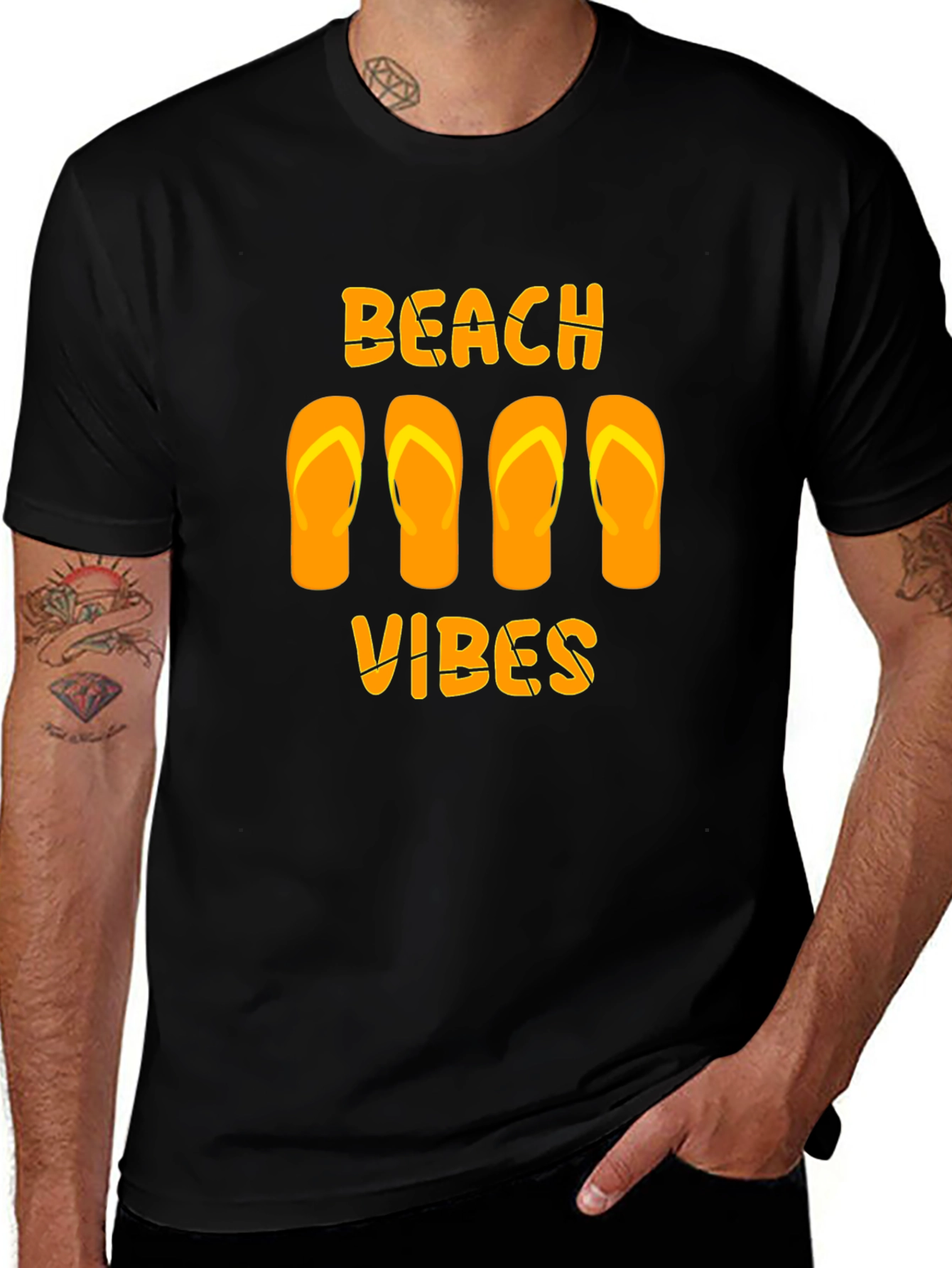 Beach Vibes Graphic T-Shirt - Summer Ready!