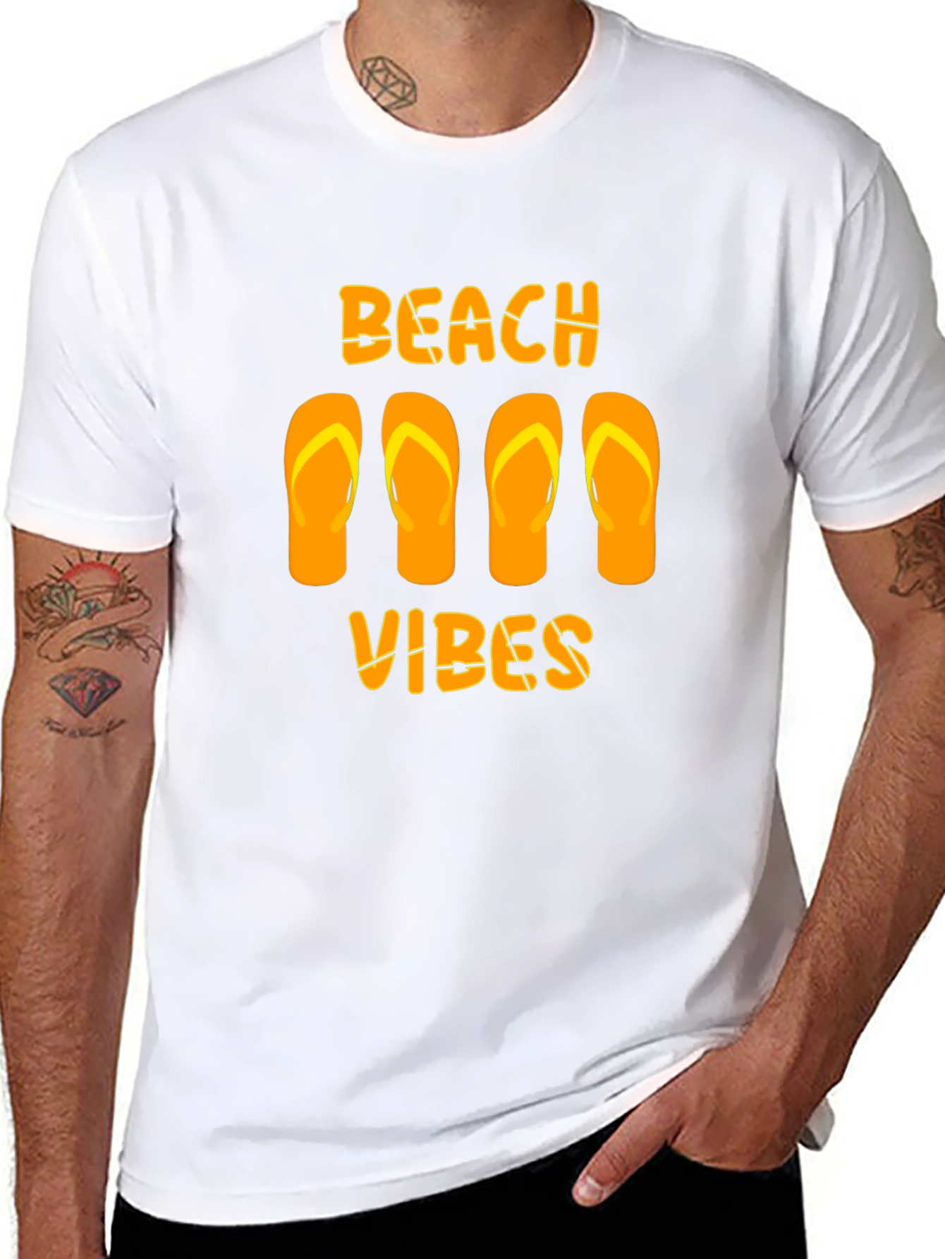 Beach Vibes Graphic T-Shirt - Summer Ready!