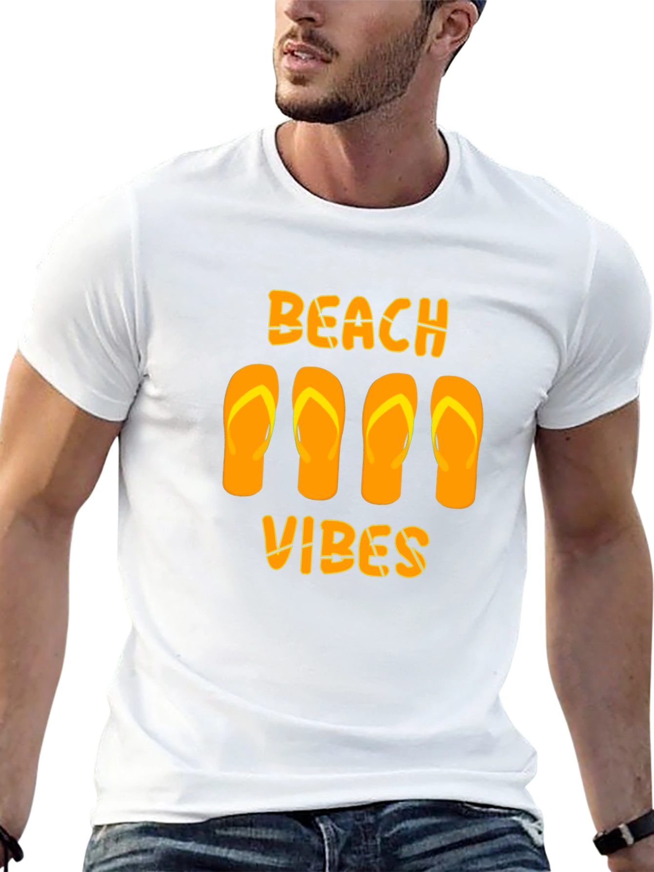 Beach Vibes Graphic T-Shirt - Summer Ready!