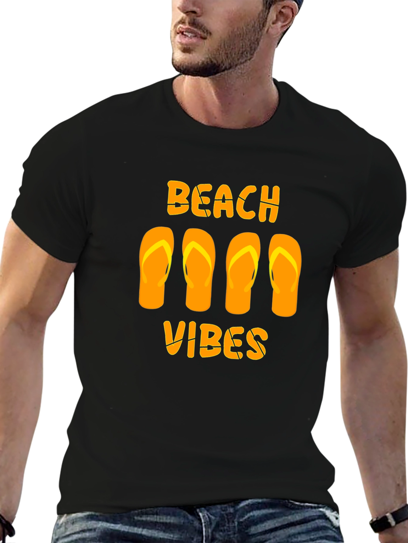 Beach Vibes Graphic T-Shirt - Summer Ready!