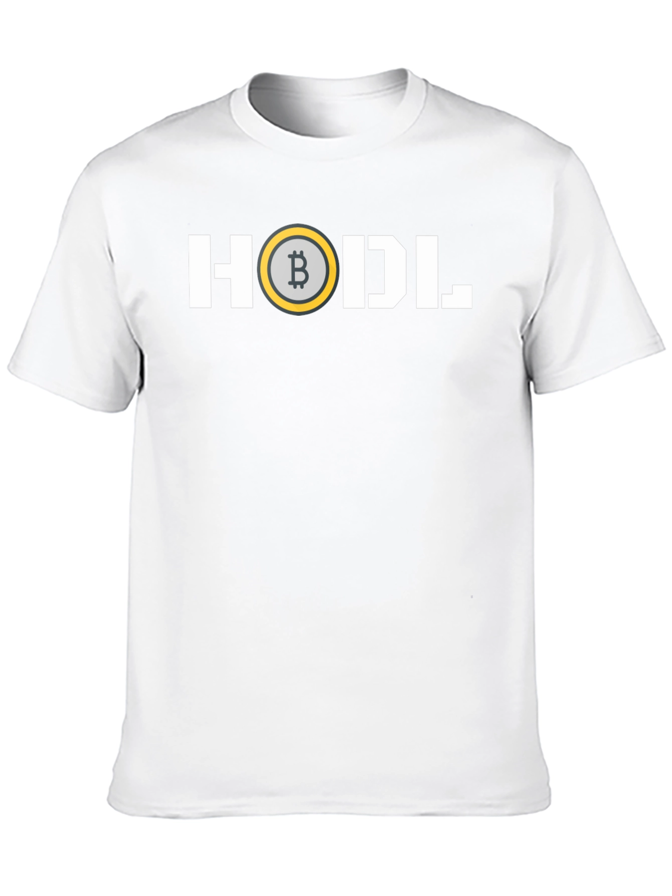 HODL Bitcoin Crypto T-Shirt - Black Cotton Tee
