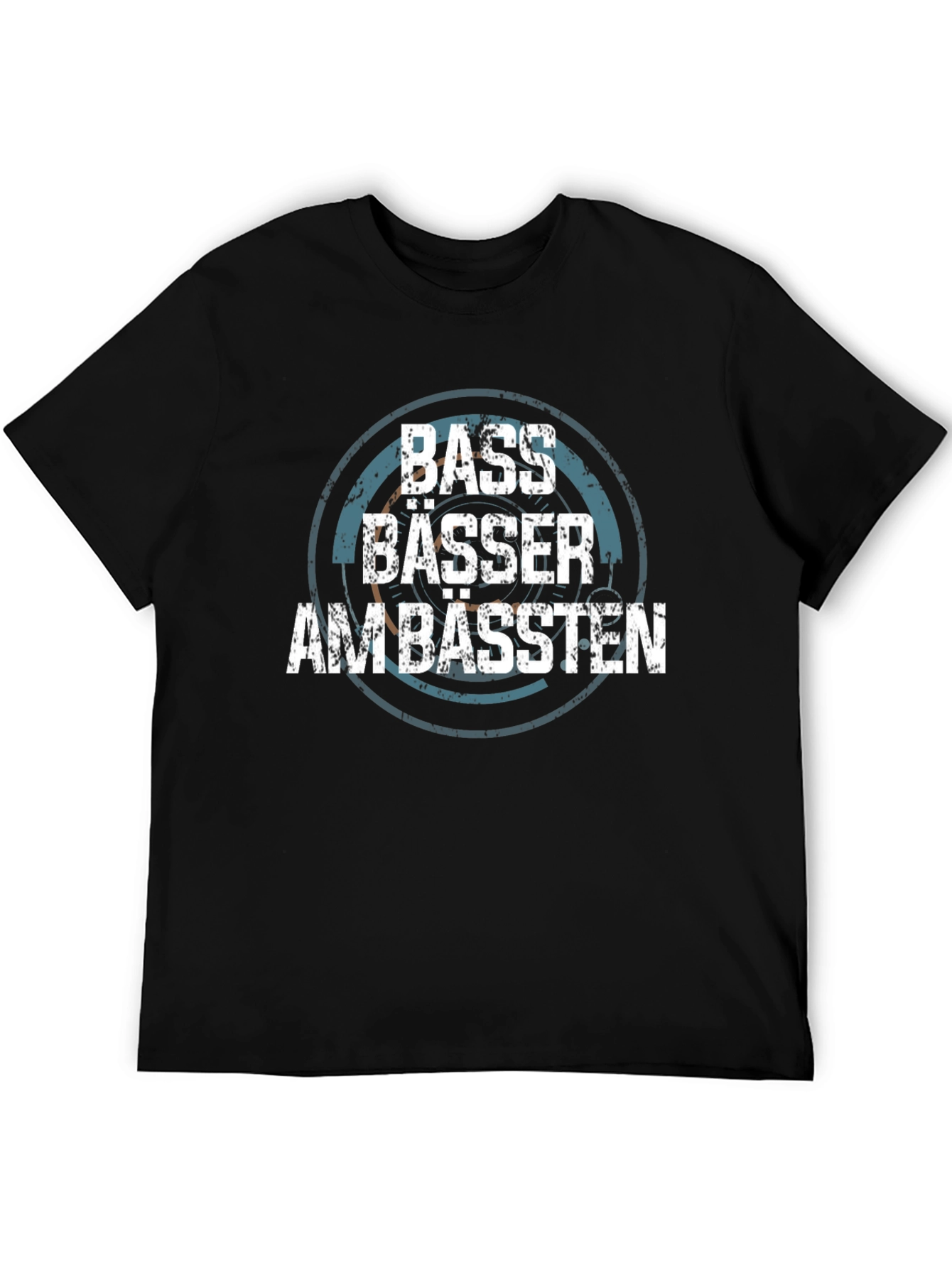 Bass Bässer Am Bässten Black T-Shirt