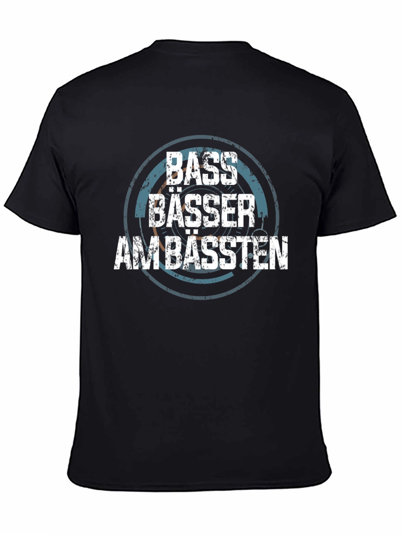 Bass Bässer Am Bässten Black T-Shirt