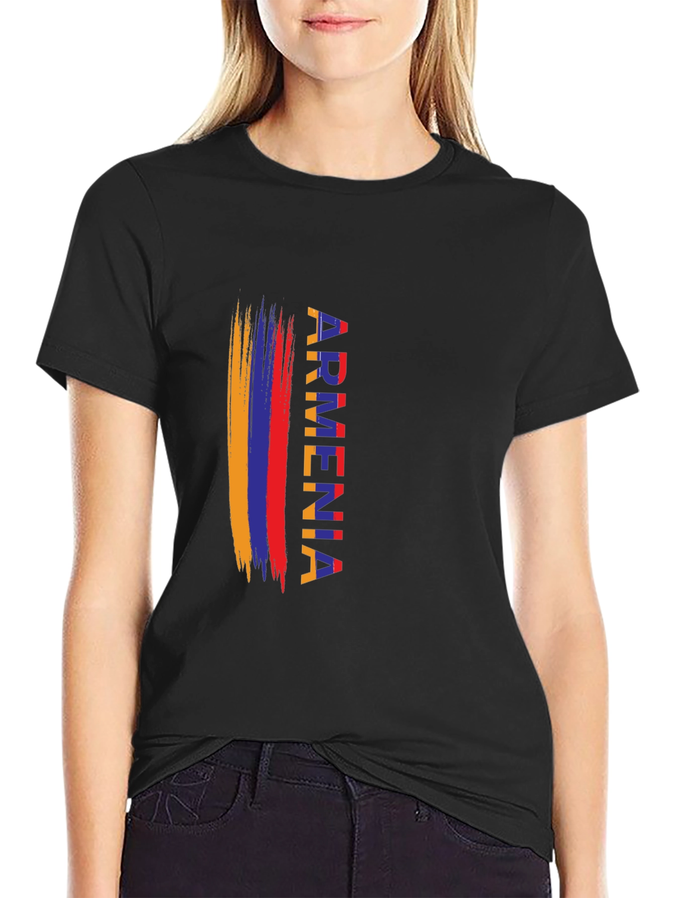 Armenia Flag T-Shirt - Patriotic Design