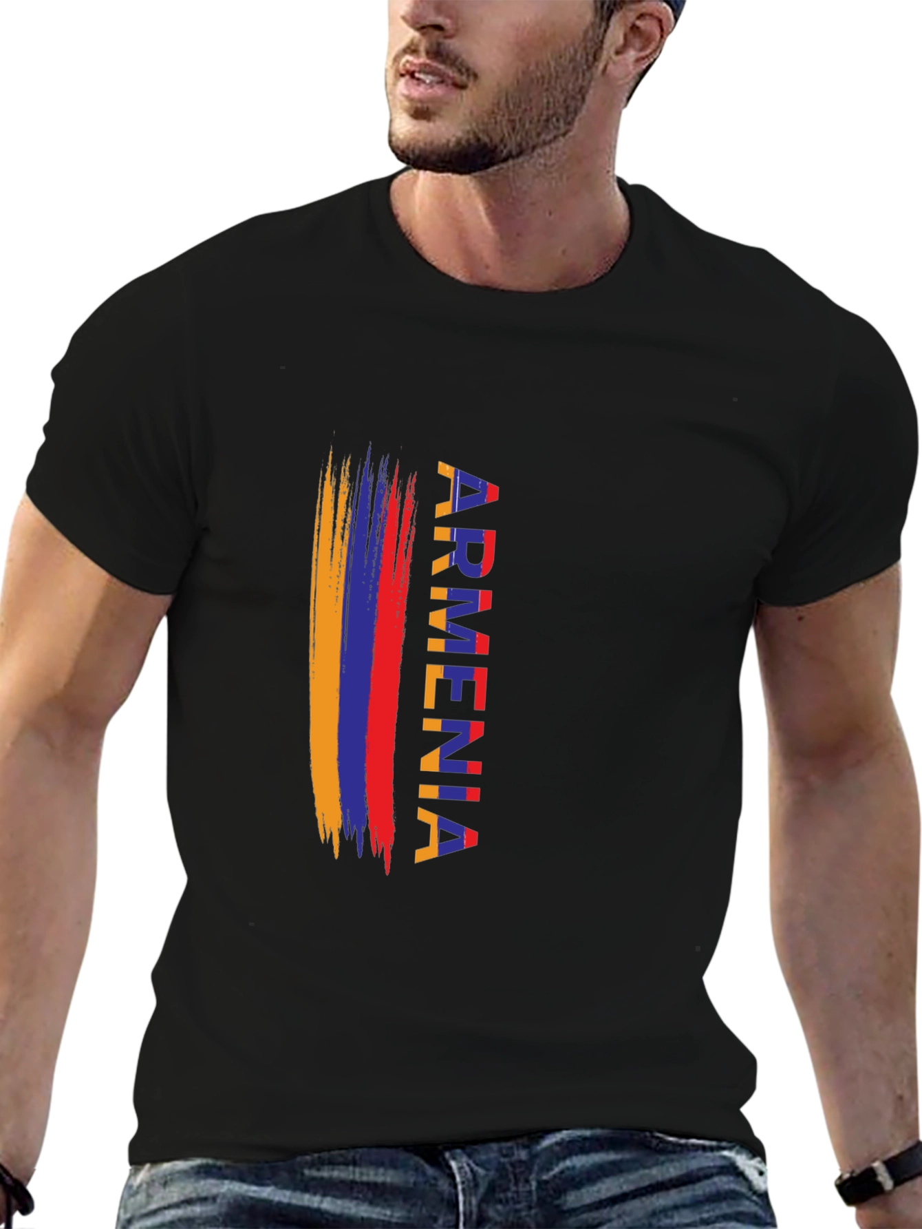 Armenia Flag T-Shirt - Patriotic Design