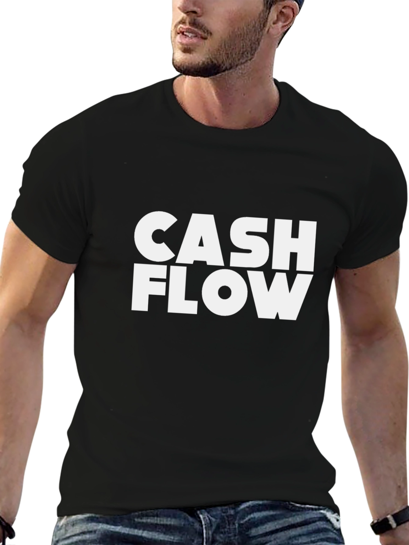 Cash Flow Graphic Tee - Stylish Statement T-Shirt
