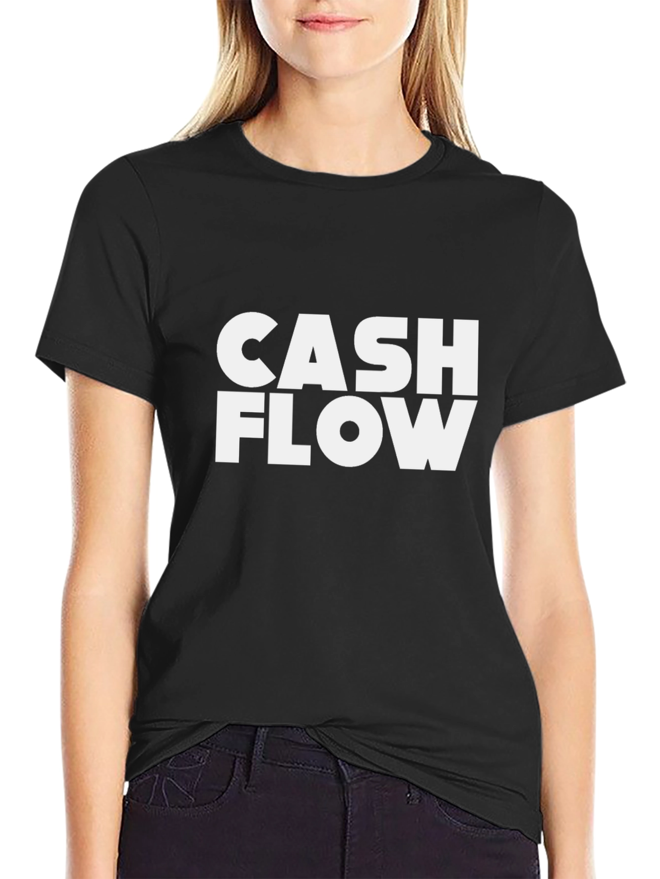 Cash Flow Graphic Tee - Stylish Statement T-Shirt