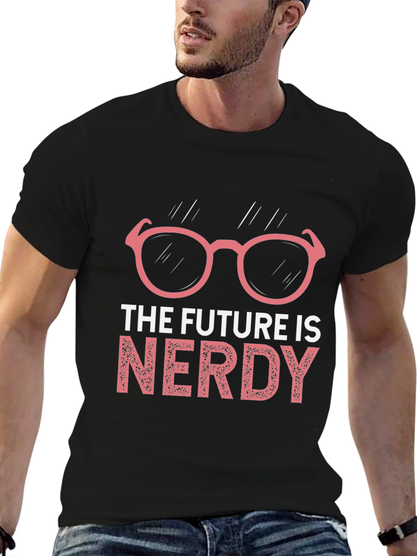 The Future Is Nerdy T-Shirt - Geek Chic Style