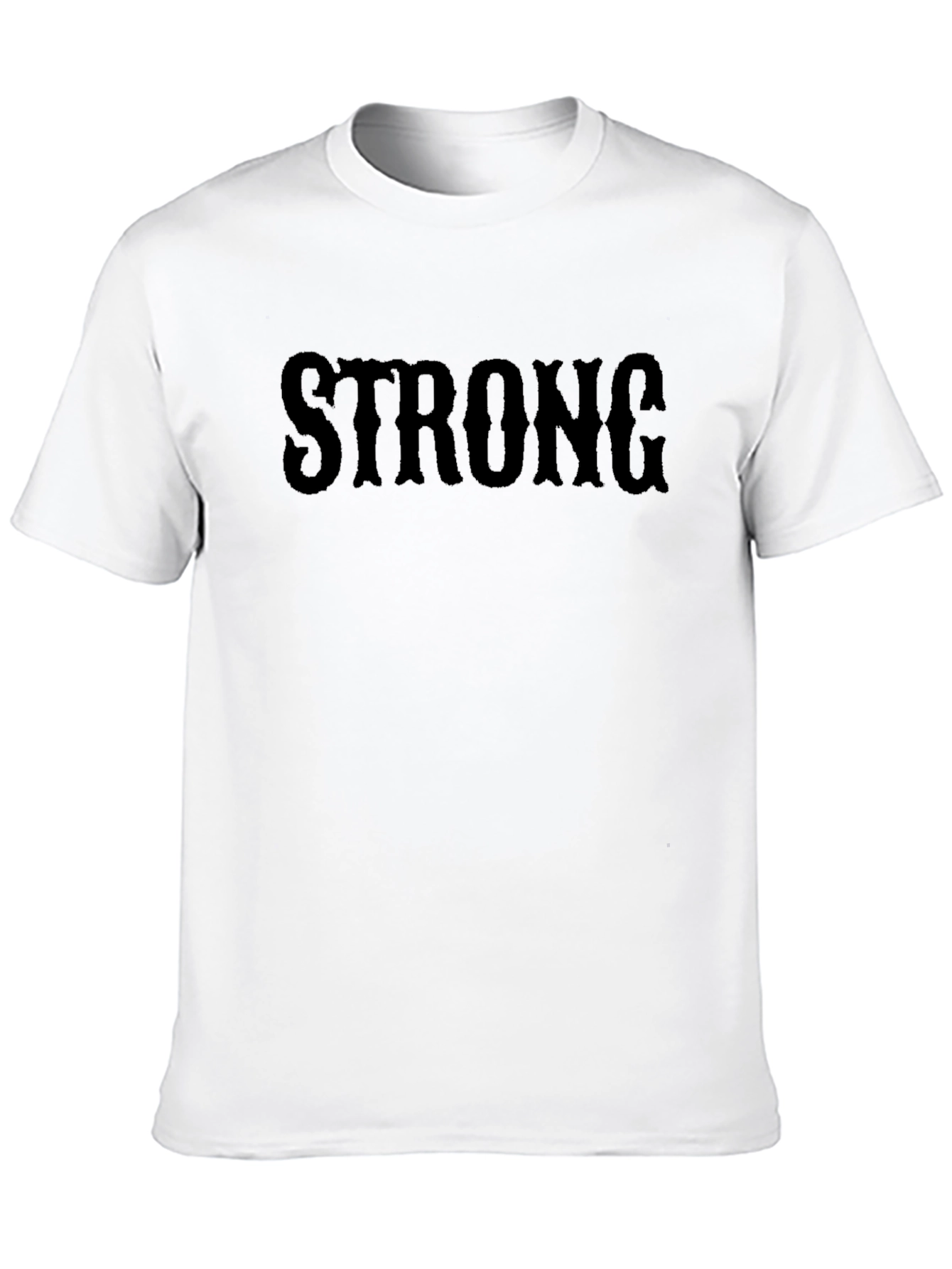 Strong Black Graphic Tee