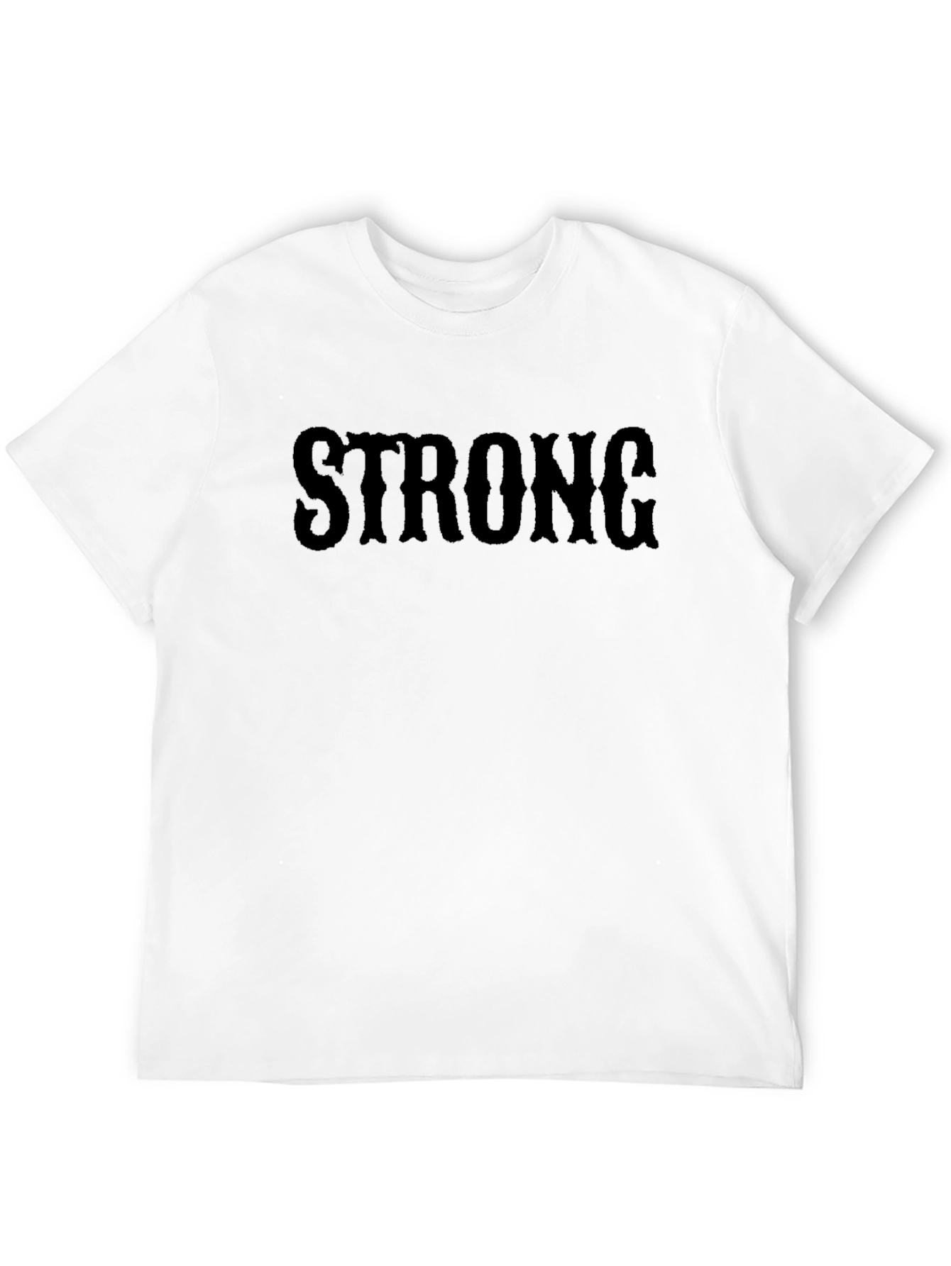 Strong Black Graphic Tee