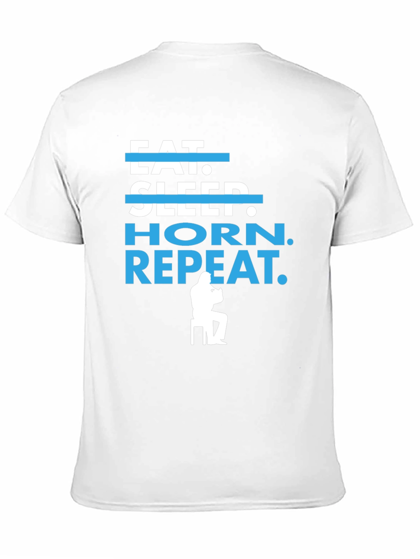 Eat Sleep Horn Repeat T-Shirt - Musician Tee