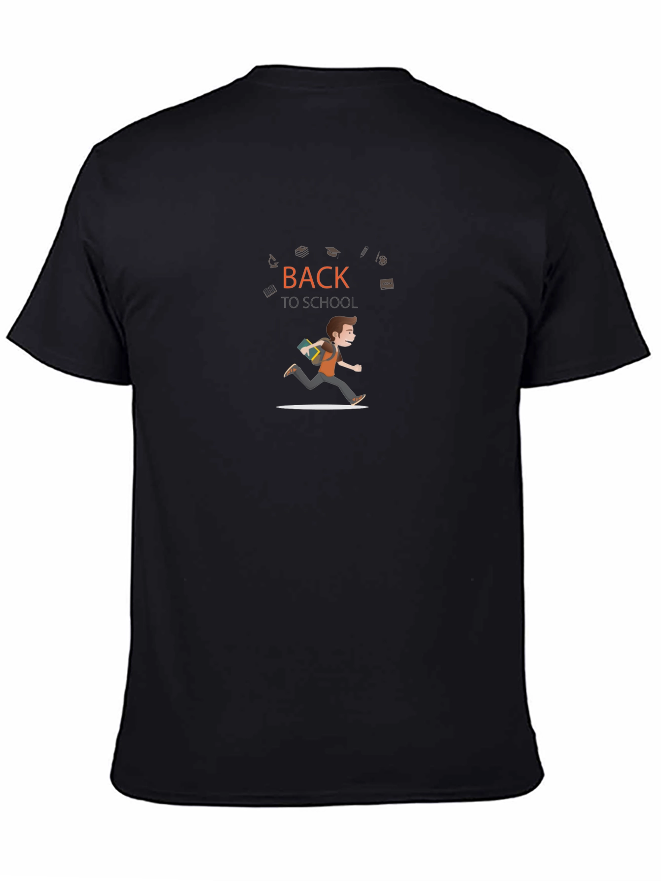 Back To School Black T-Shirt