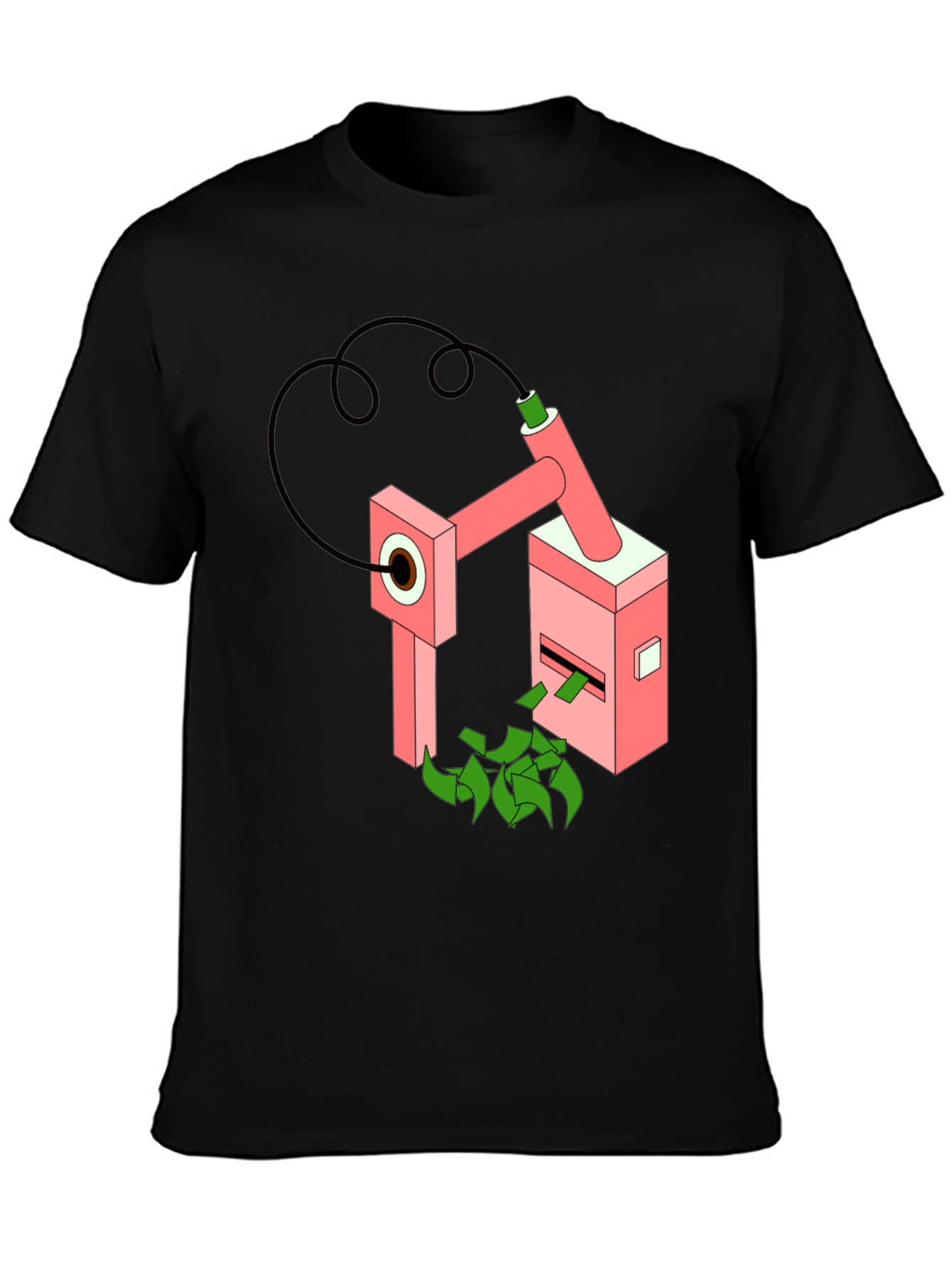Money Machine Graphic Tee - Black