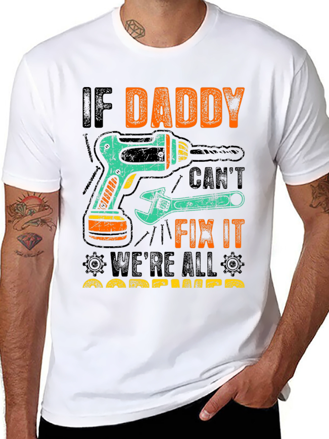 Daddy Fix It T-Shirt - Fathers Day Gift