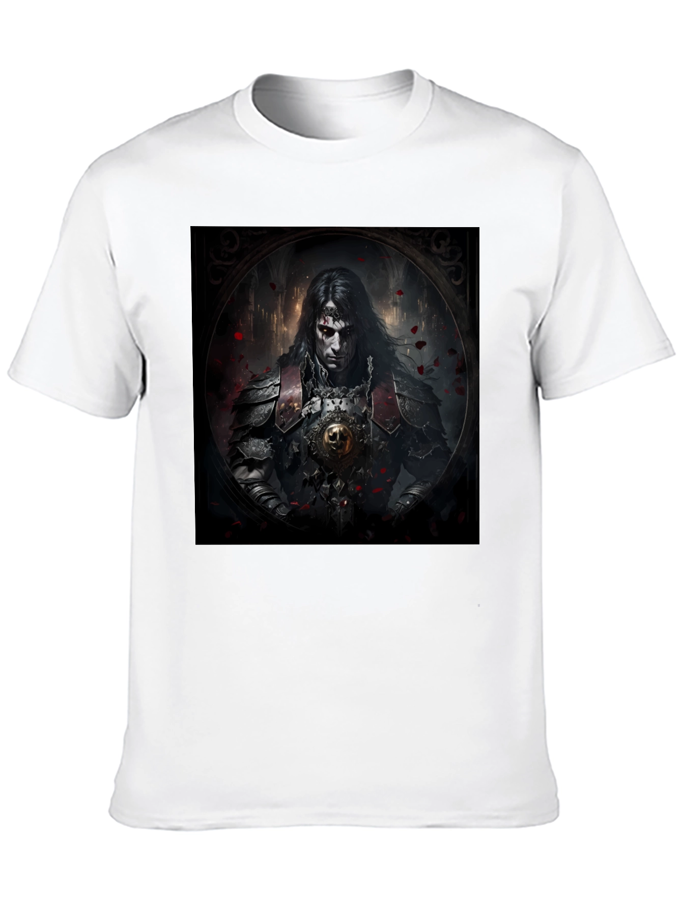 Vampire Knight Graphic Tee - Dark Fantasy Apparel