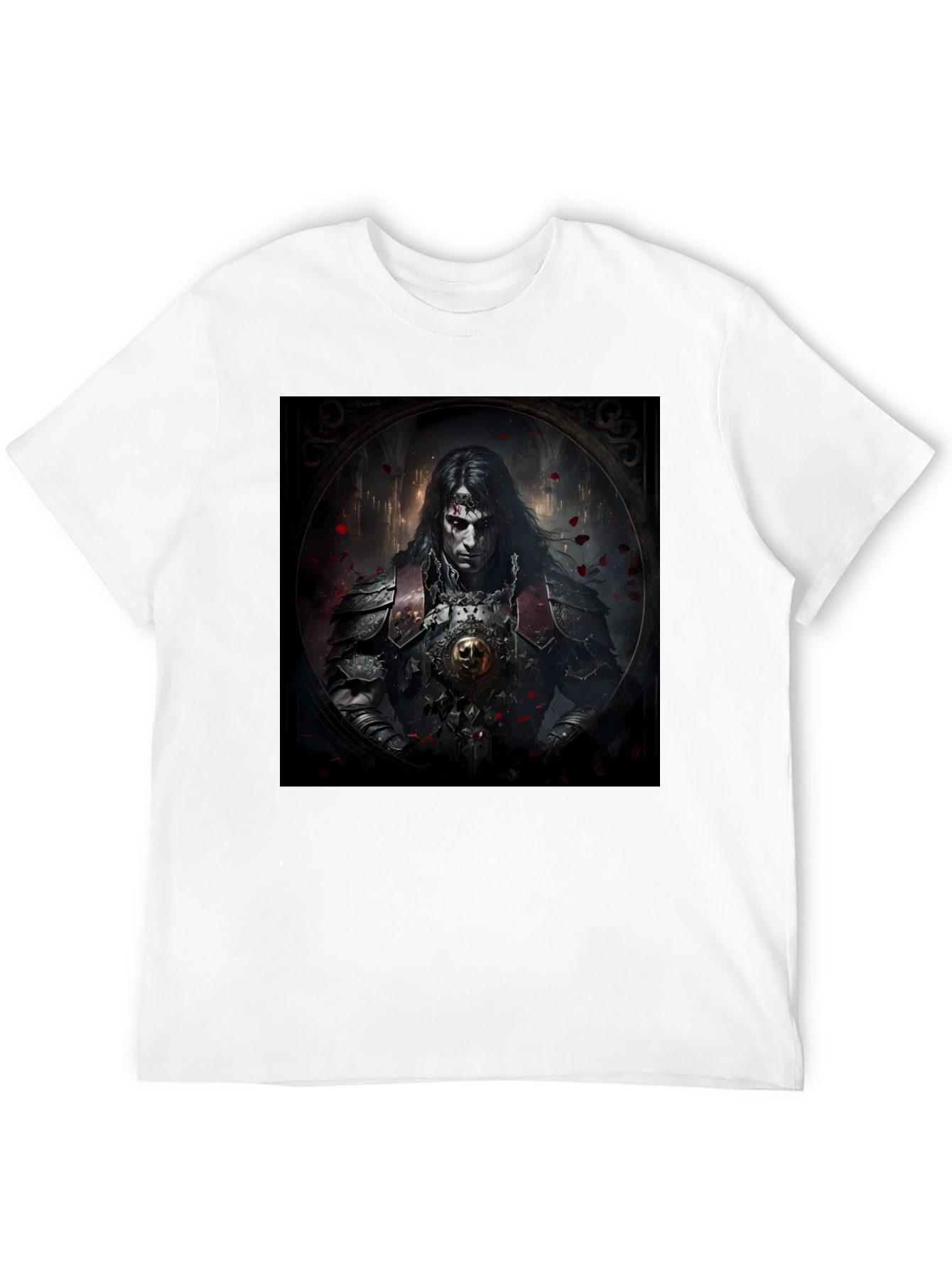 Vampire Knight Graphic Tee - Dark Fantasy Apparel