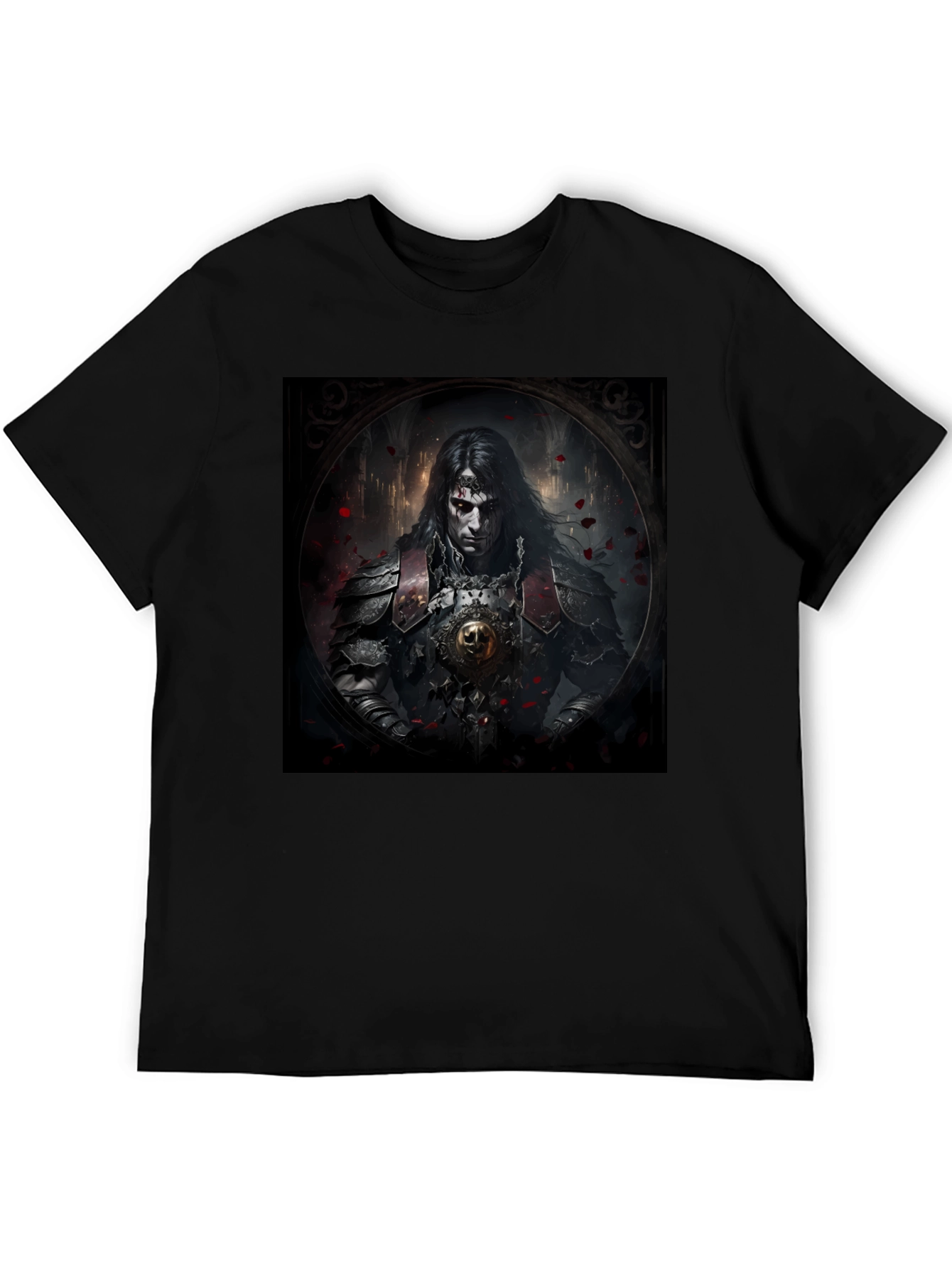 Vampire Knight Graphic Tee - Dark Fantasy Apparel