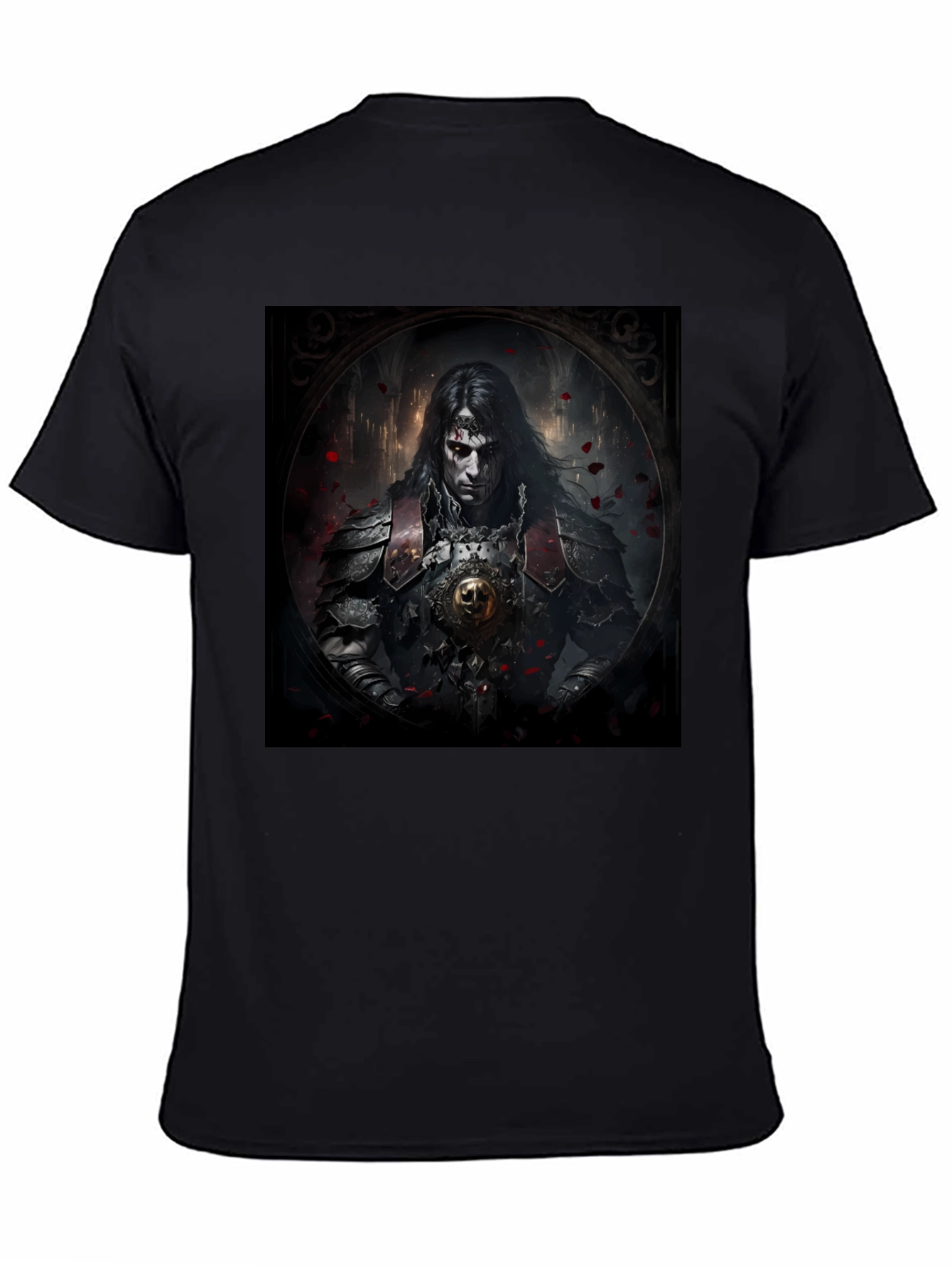 Vampire Knight Graphic Tee - Dark Fantasy Apparel