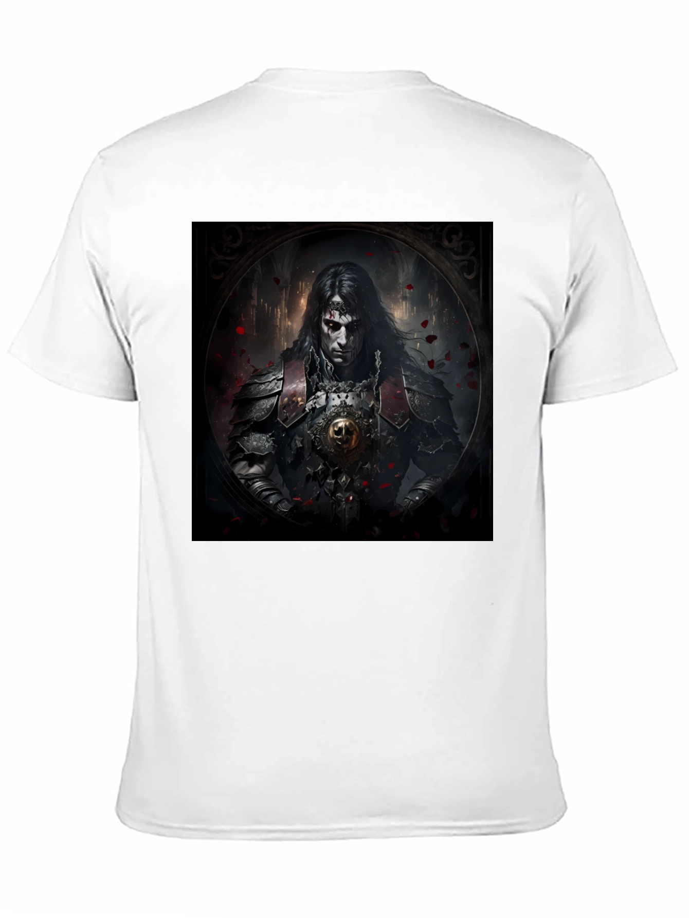 Vampire Knight Graphic Tee - Dark Fantasy Apparel