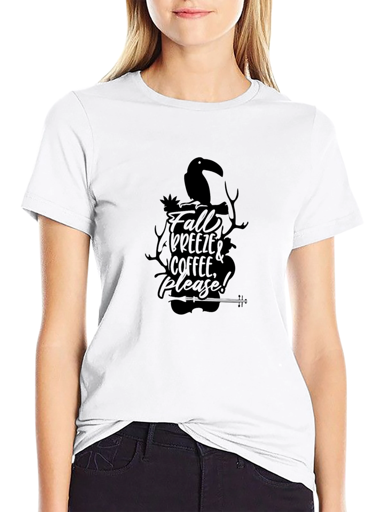 Fall Breeze & Coffee Please T-Shirt