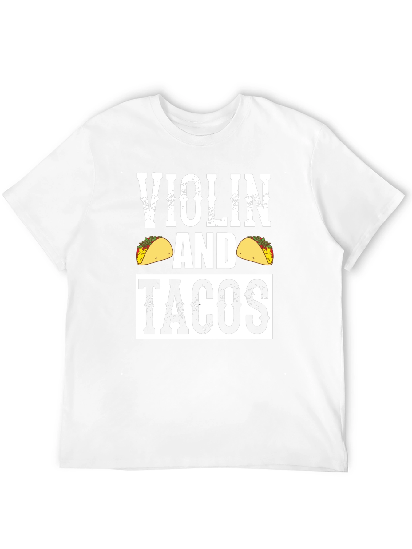 Violin and Tacos Graphic T-Shirt